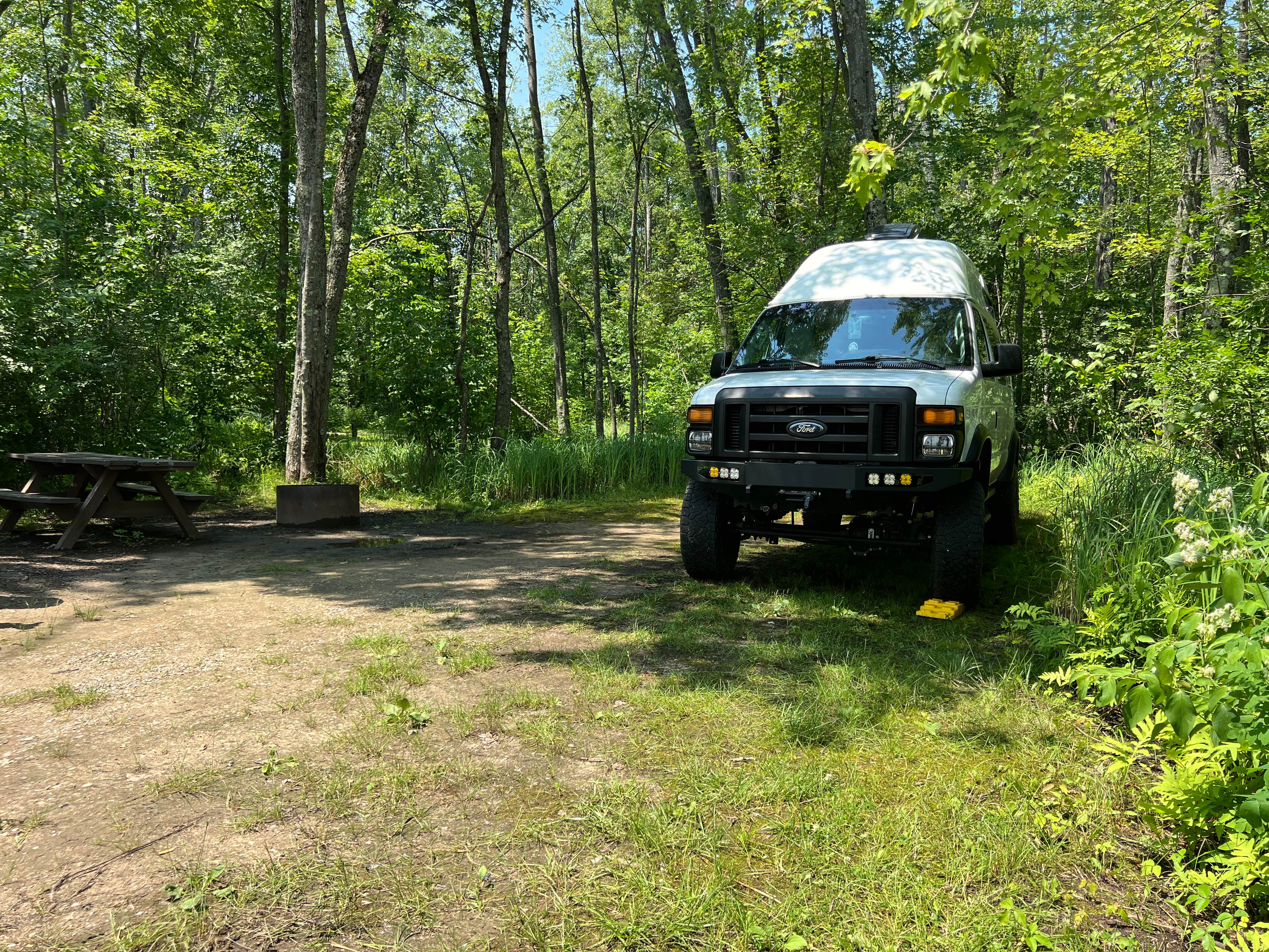 Camper-submitted photo at Maple Bay State Forest Campground near Afton, MI