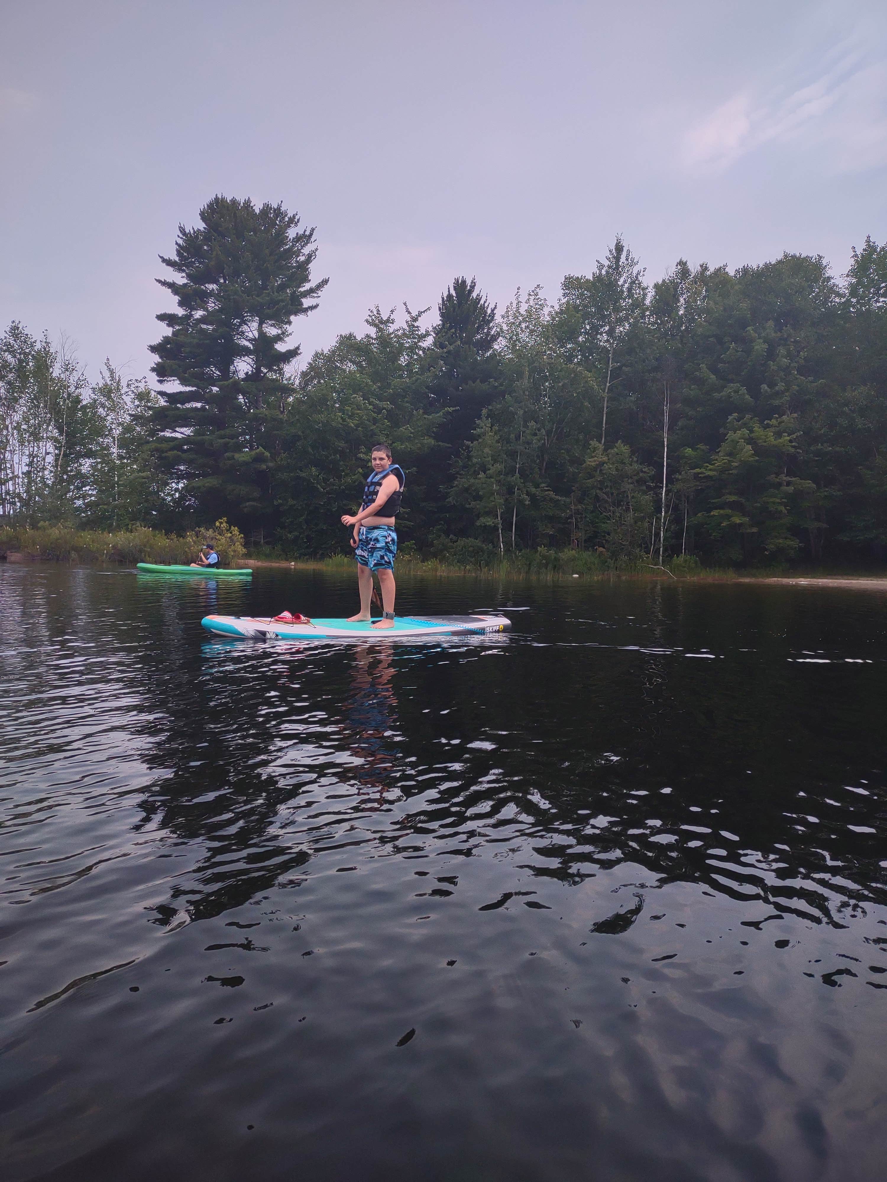 Camper-submitted photo at Monocle Lake near Eckerman, MI