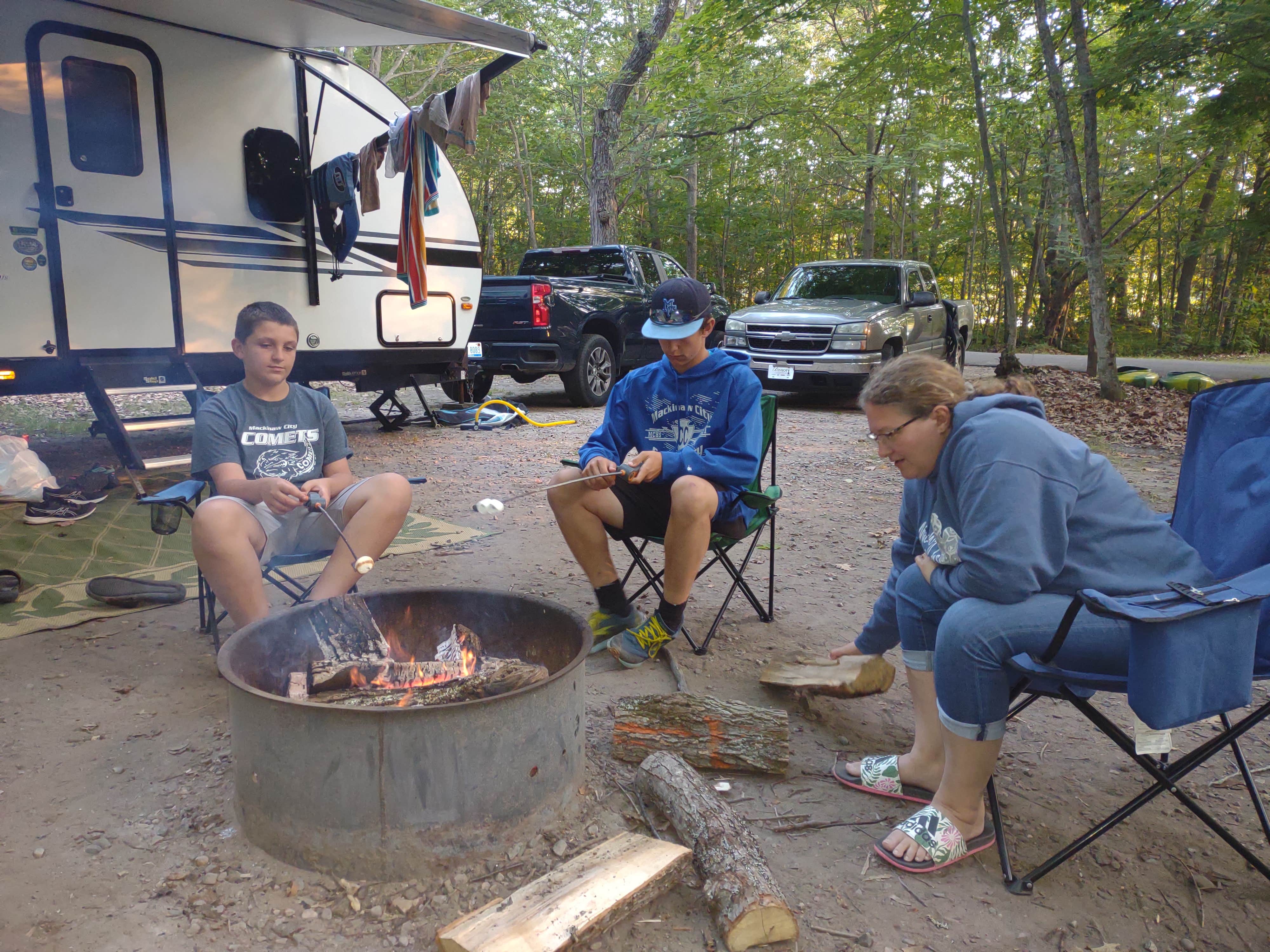 Camper-submitted photo at Monocle Lake near Eckerman, MI