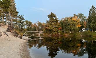 Camping near Lower Falls Campground — Tahquamenon Falls State Park: Mouth of Two Hearted River State Forest Campground, Paradise, Michigan