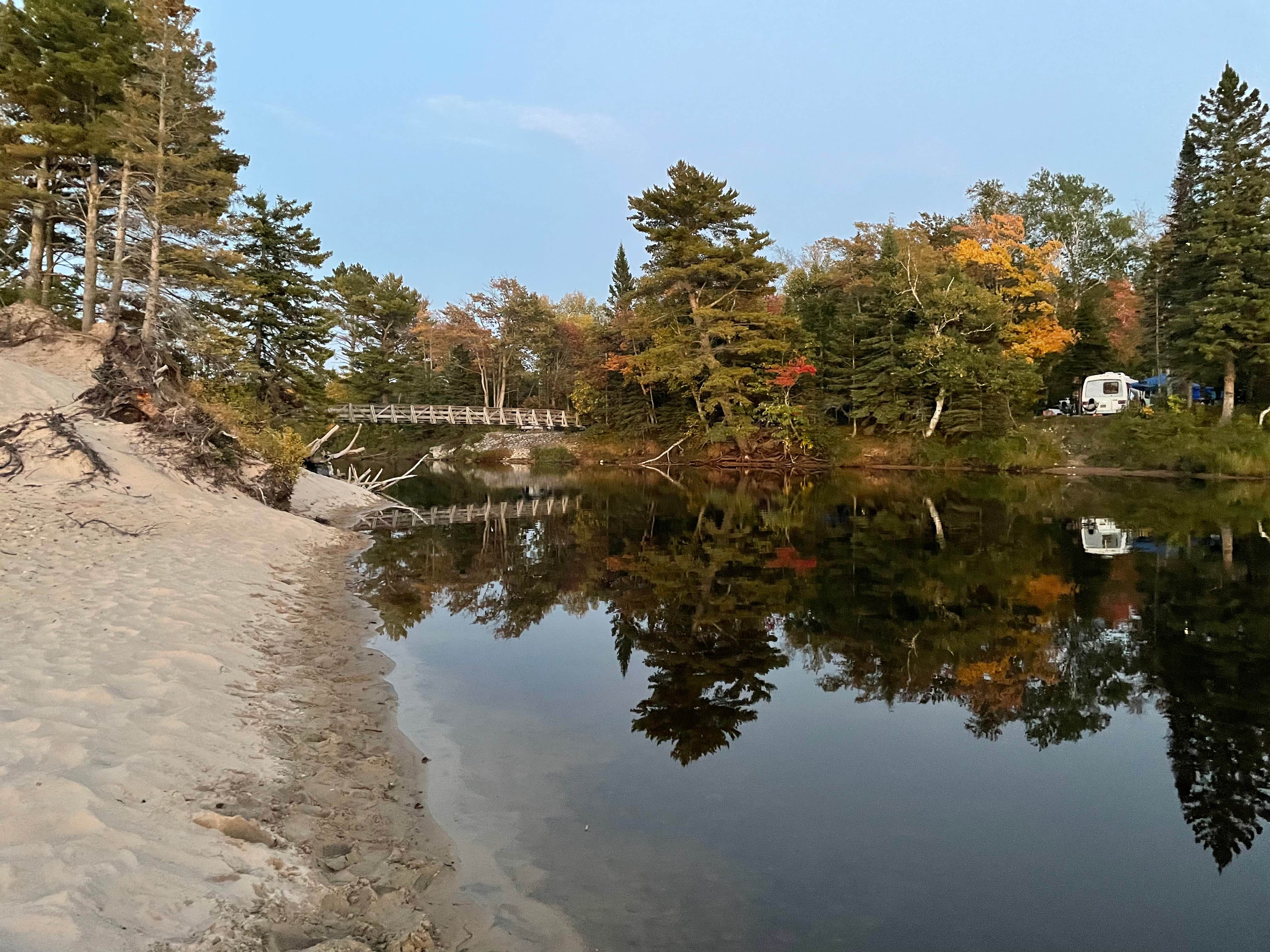 Camper submitted image from Mouth of Two Hearted River State Forest Campground - 1