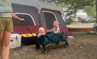 Leah M.'s photo at Lake Michigan Campground — Muskegon State Park near Montague, MI