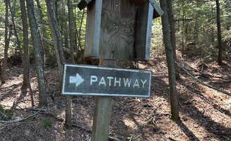 mike K.'s photo of glamping accommodations at South Gemini Lake State Forest Campground near Nahma, MI