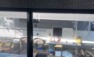 Angie S.'s photo of glamping accommodations at Northern Exposure Campground & RV Park near Sleeping Bear Dunes National Lakeshore