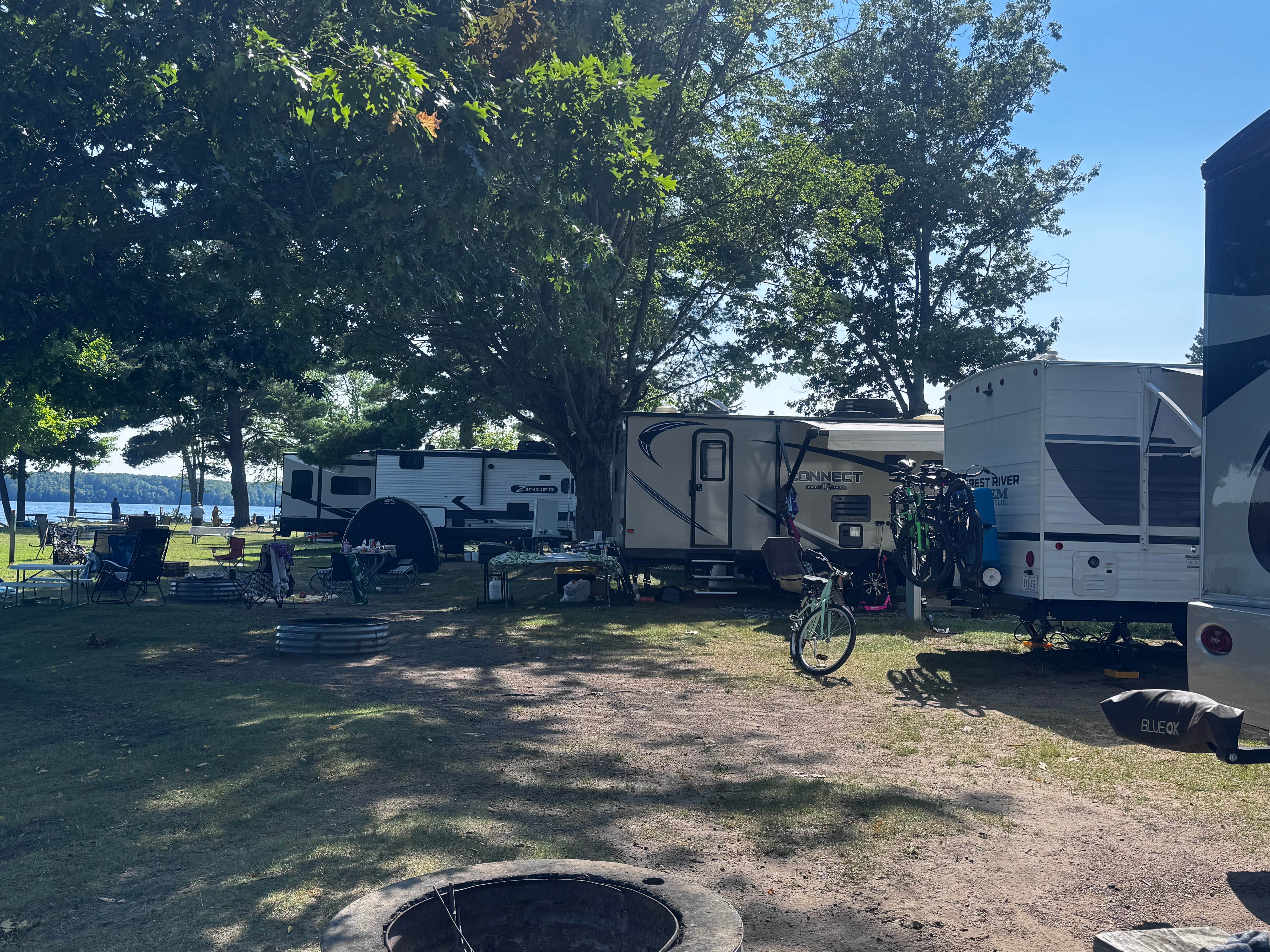 Angie S.'s photo of rv camping at Northern Exposure Campground & RV Park near Sleeping Bear Dunes National Lakeshore