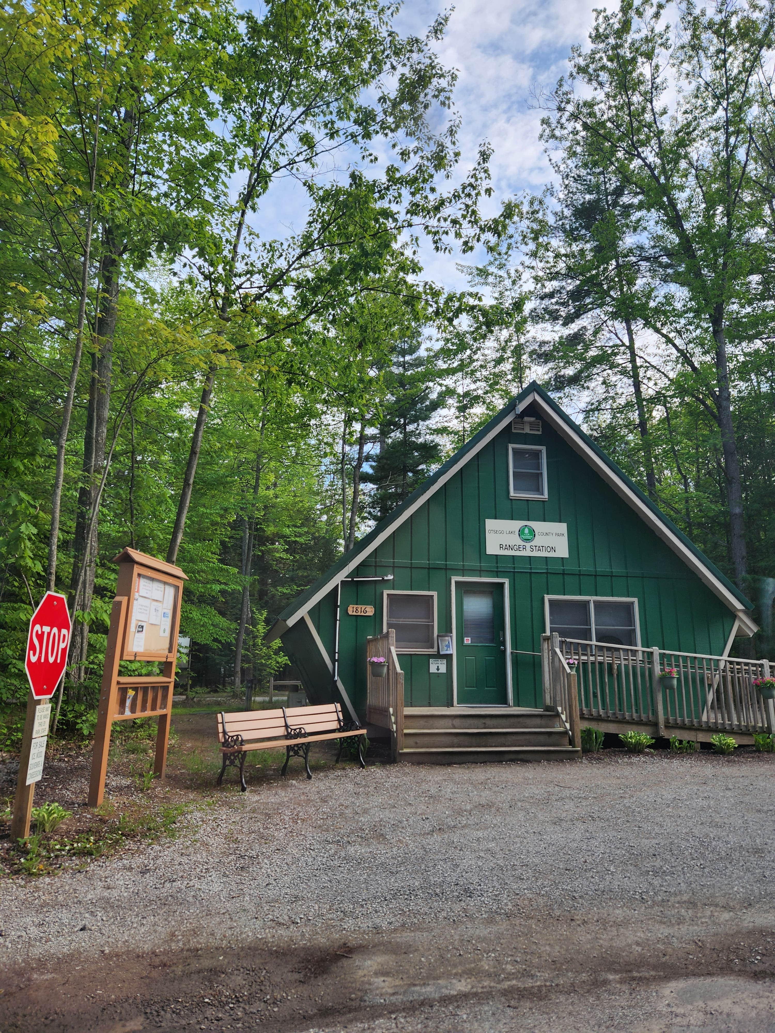 Lydia T.'s photo of a cabin at Otsego Lake County Park near South Boardman, MI