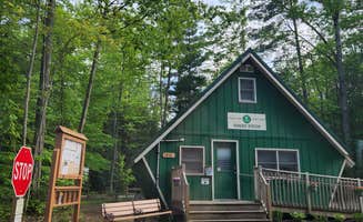 Lydia T.'s photo of a cabin at Otsego Lake County Park near Mancelona, MI