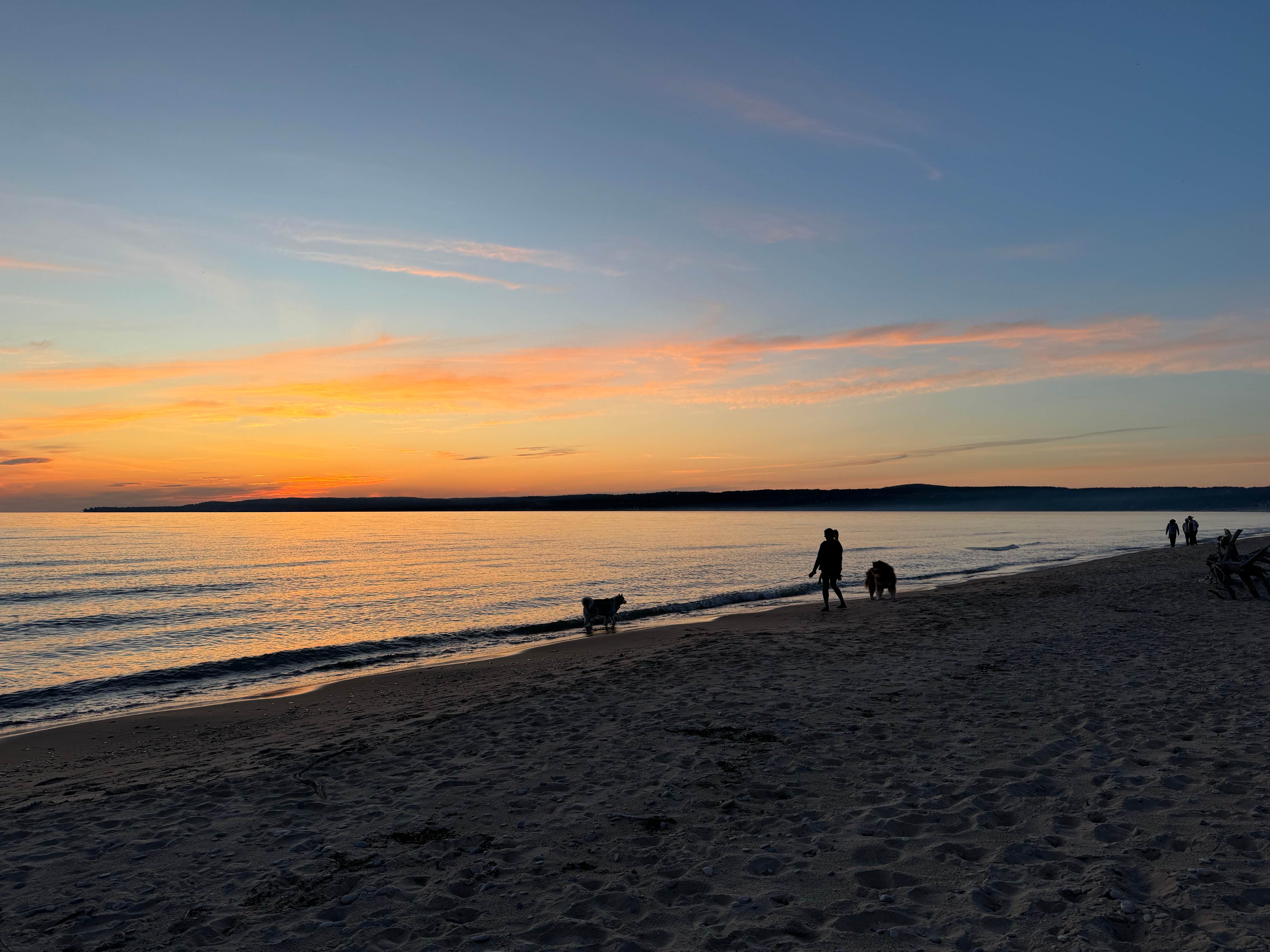 Drew M.'s photo of camping with pets at Petoskey State Park Campground near Elmira, MI