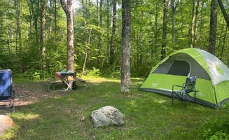 John H.'s photo of tent camping at Pine River Campground near Tawas City, MI