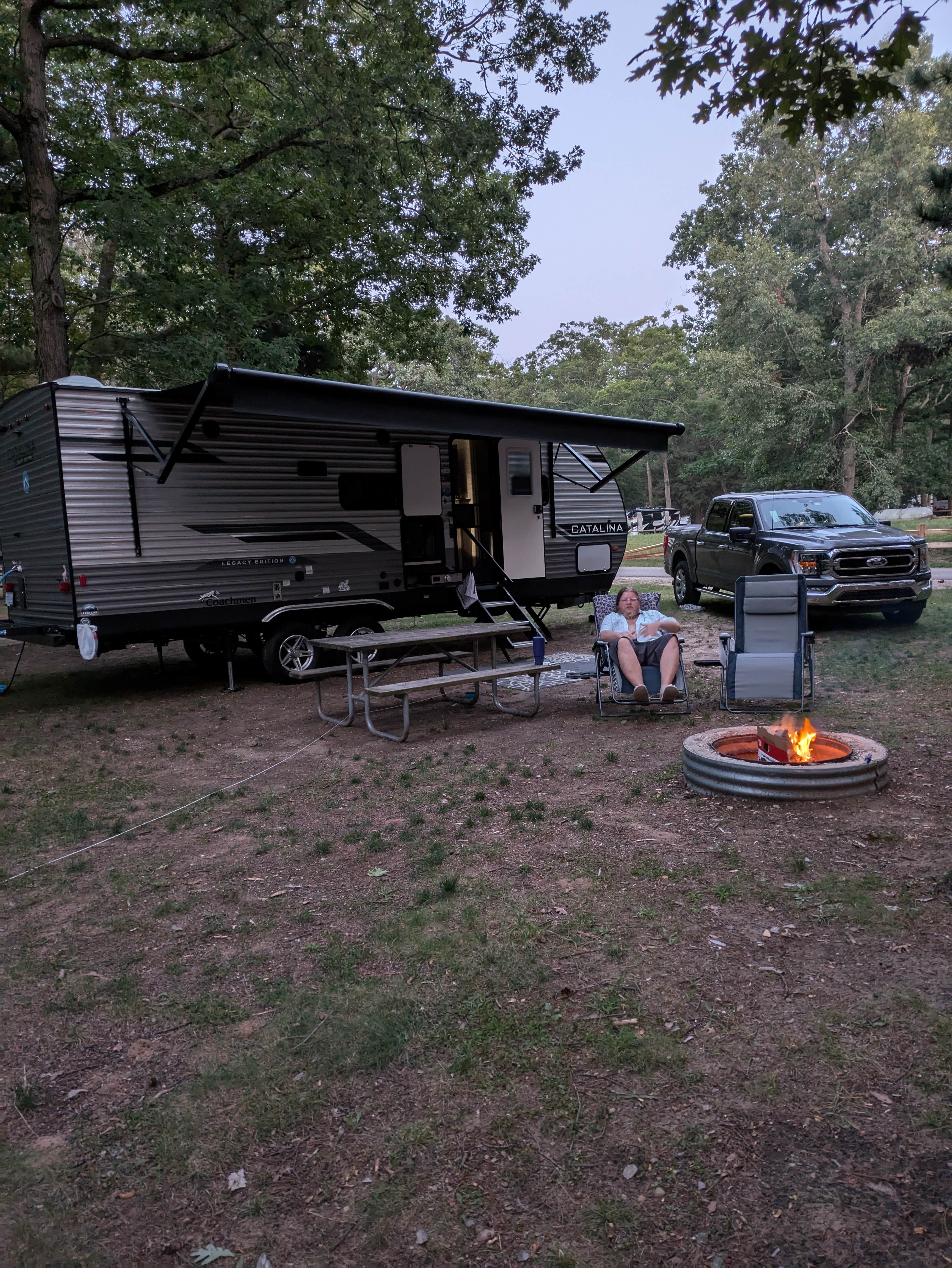 Camper-submitted photo at Muskegon County Pioneer County Park near Twin Lake, MI