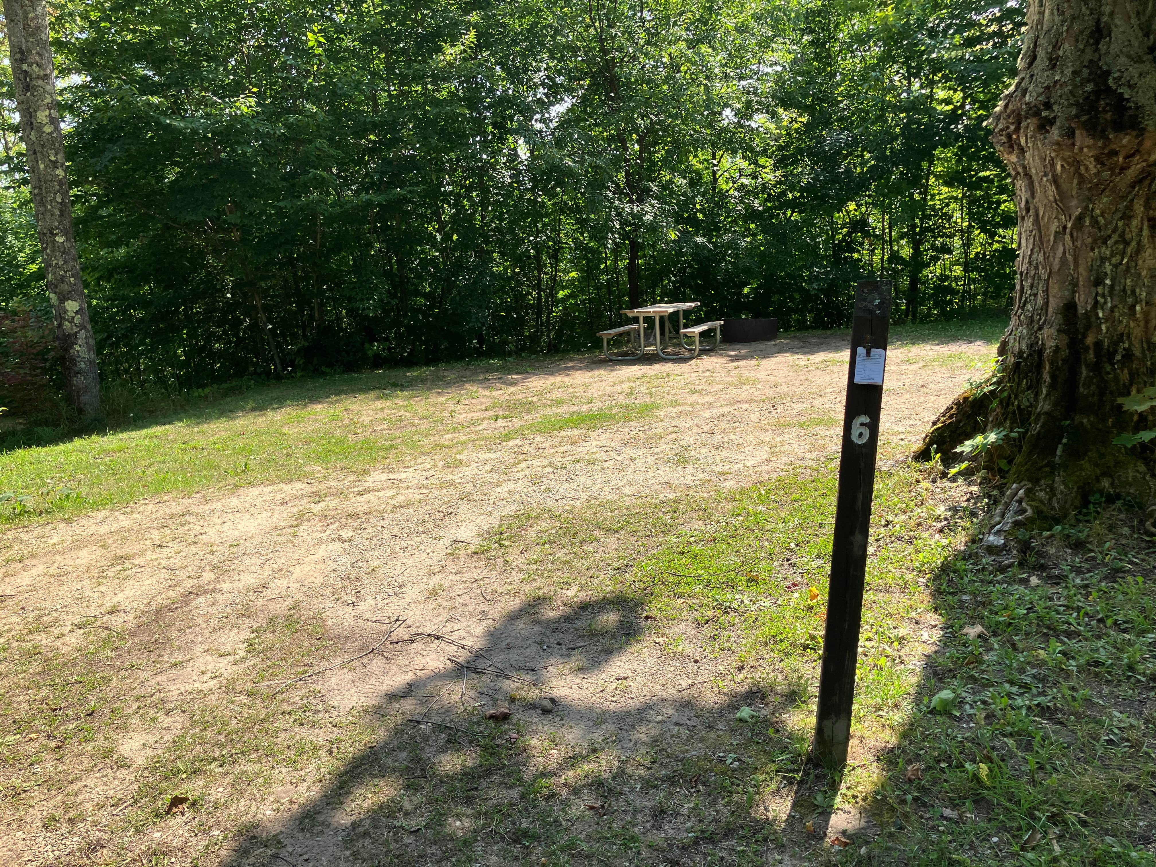 Camper-submitted photo at Ross Lake State Forest Campground near Pictured Rocks National Park