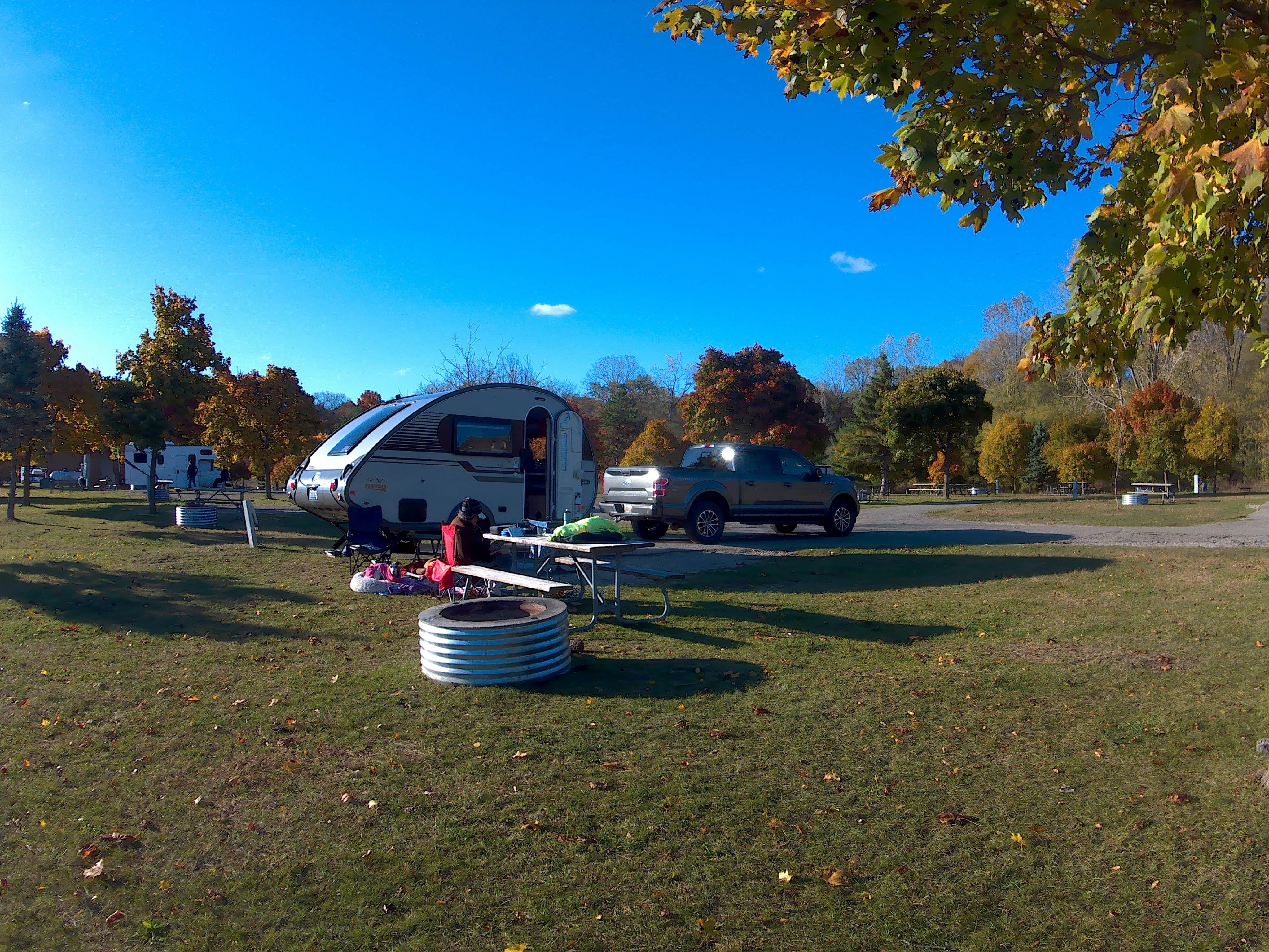 Gary H.'s photo of rv camping at Seven Lakes State Park Campground near New Hudson, MI