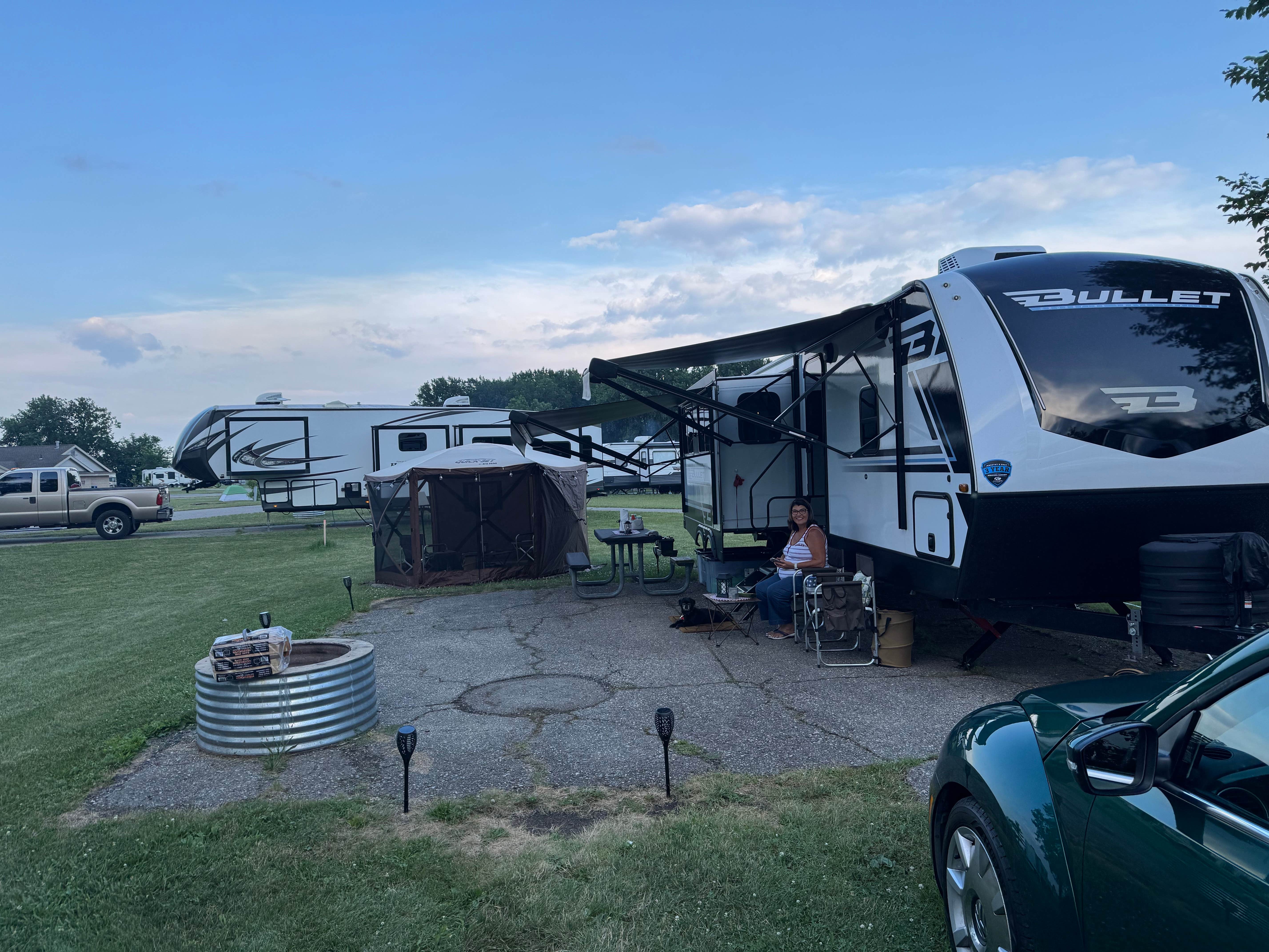 Joe S.'s photo of rv camping at Sterling State Park Campground near Dundee, MI