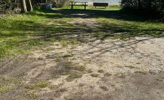 Shelly S.'s photo of camping with pets at Straits State Park Campground near Mackinaw City, MI