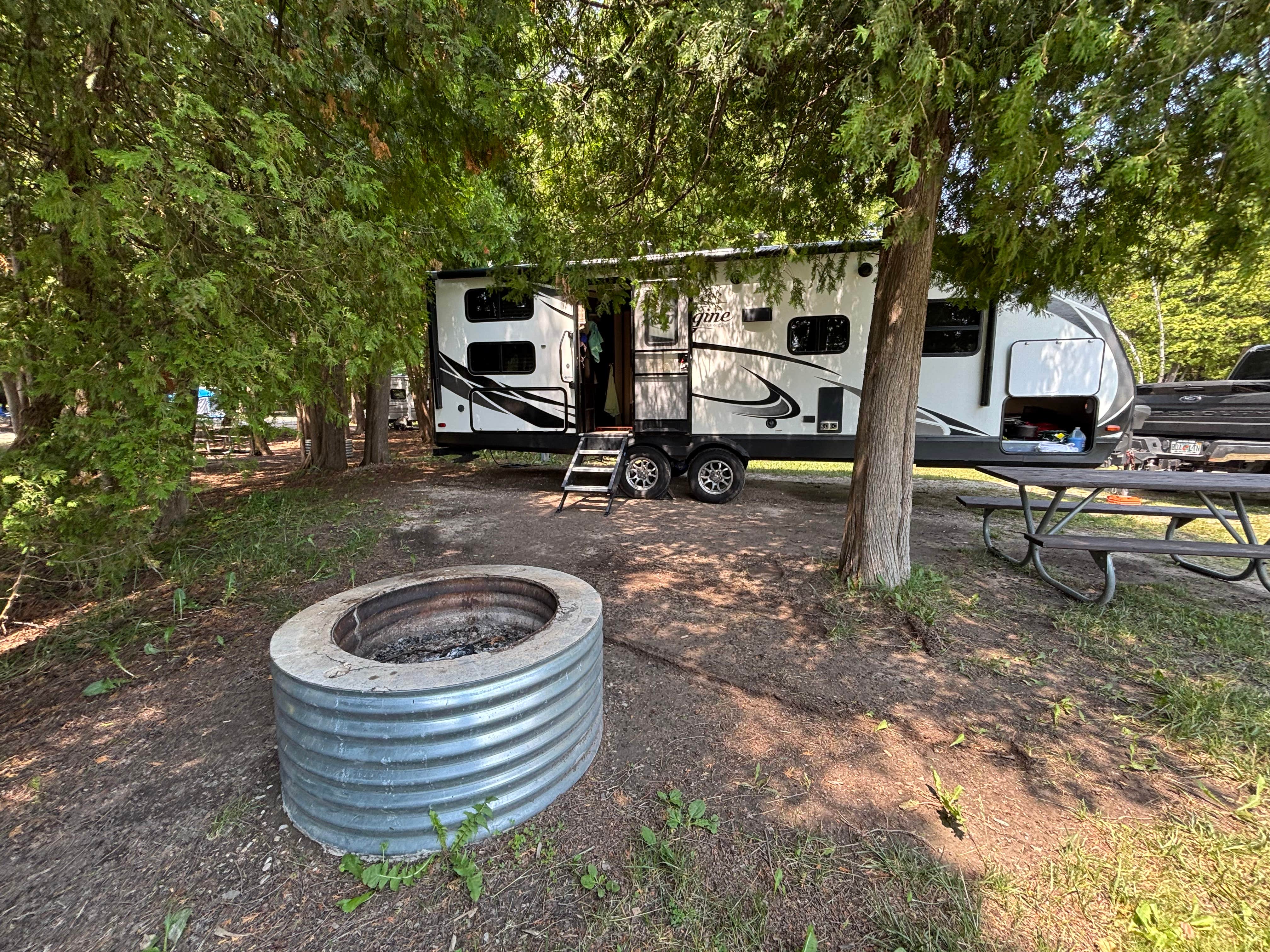 Scott B.'s photo at Straits State Park Campground near Levering, MI