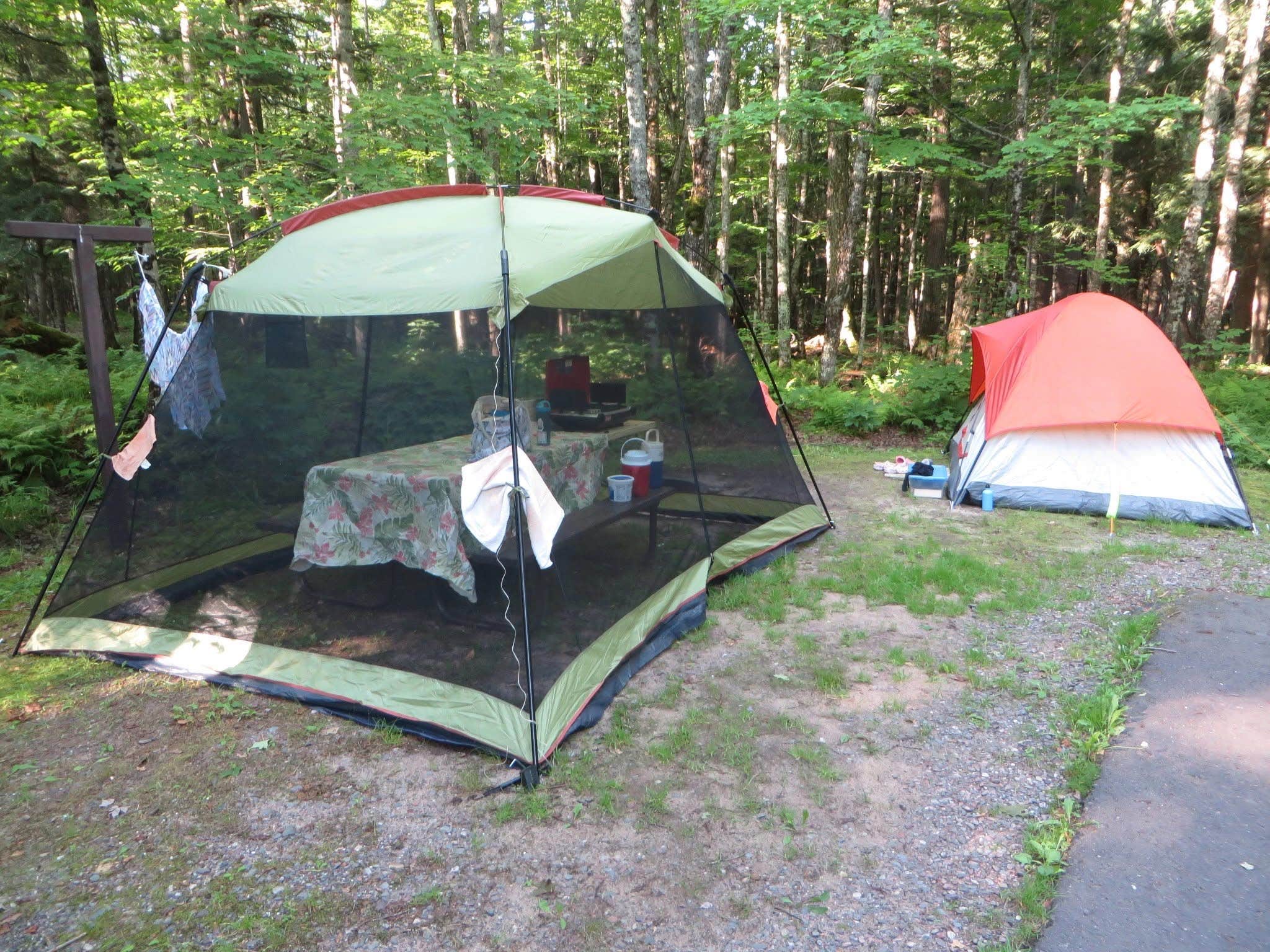 Kay K.'s photo at Sylvania (clark Lake) Campground near Land o Lakes, WI