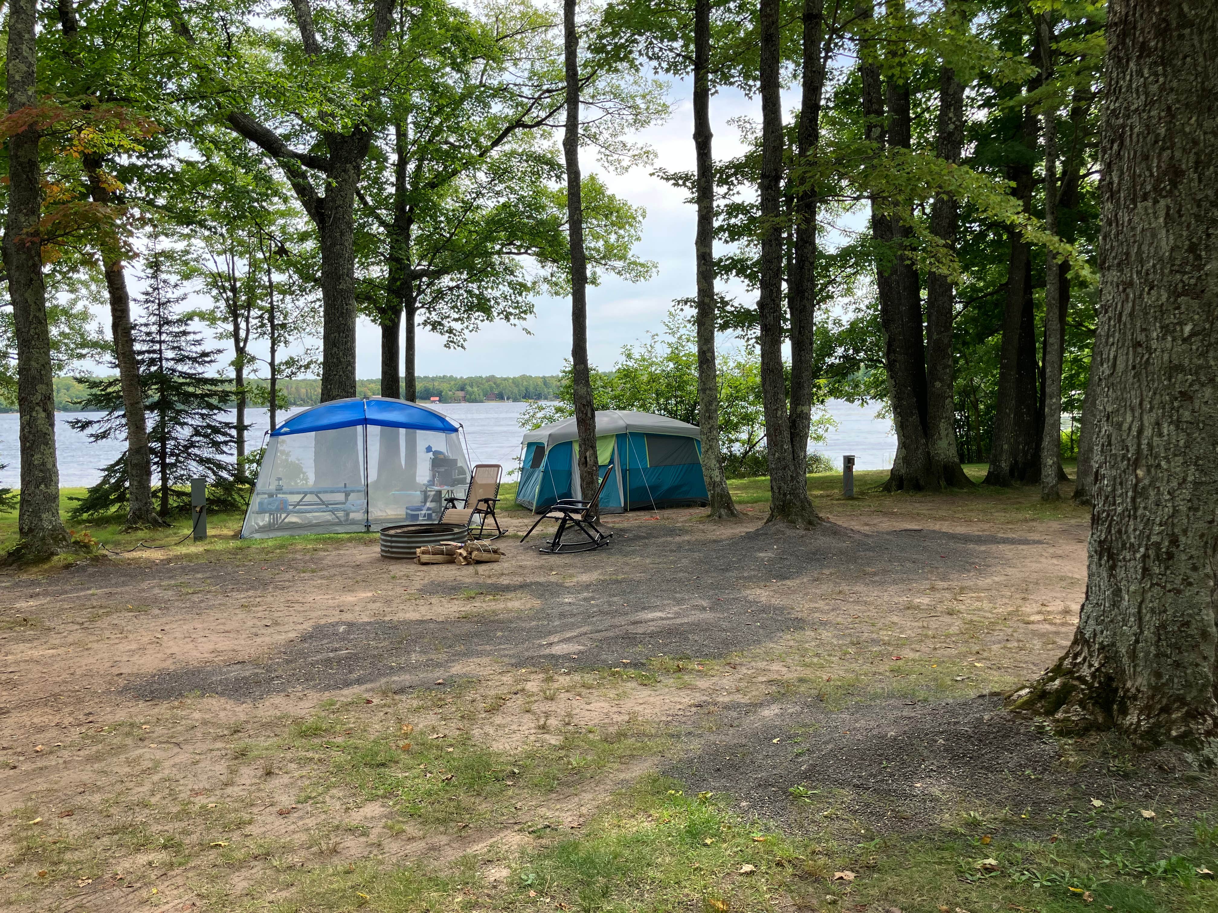 Camper-submitted photo at Twin Lakes State Park Campground near Toivola, MI