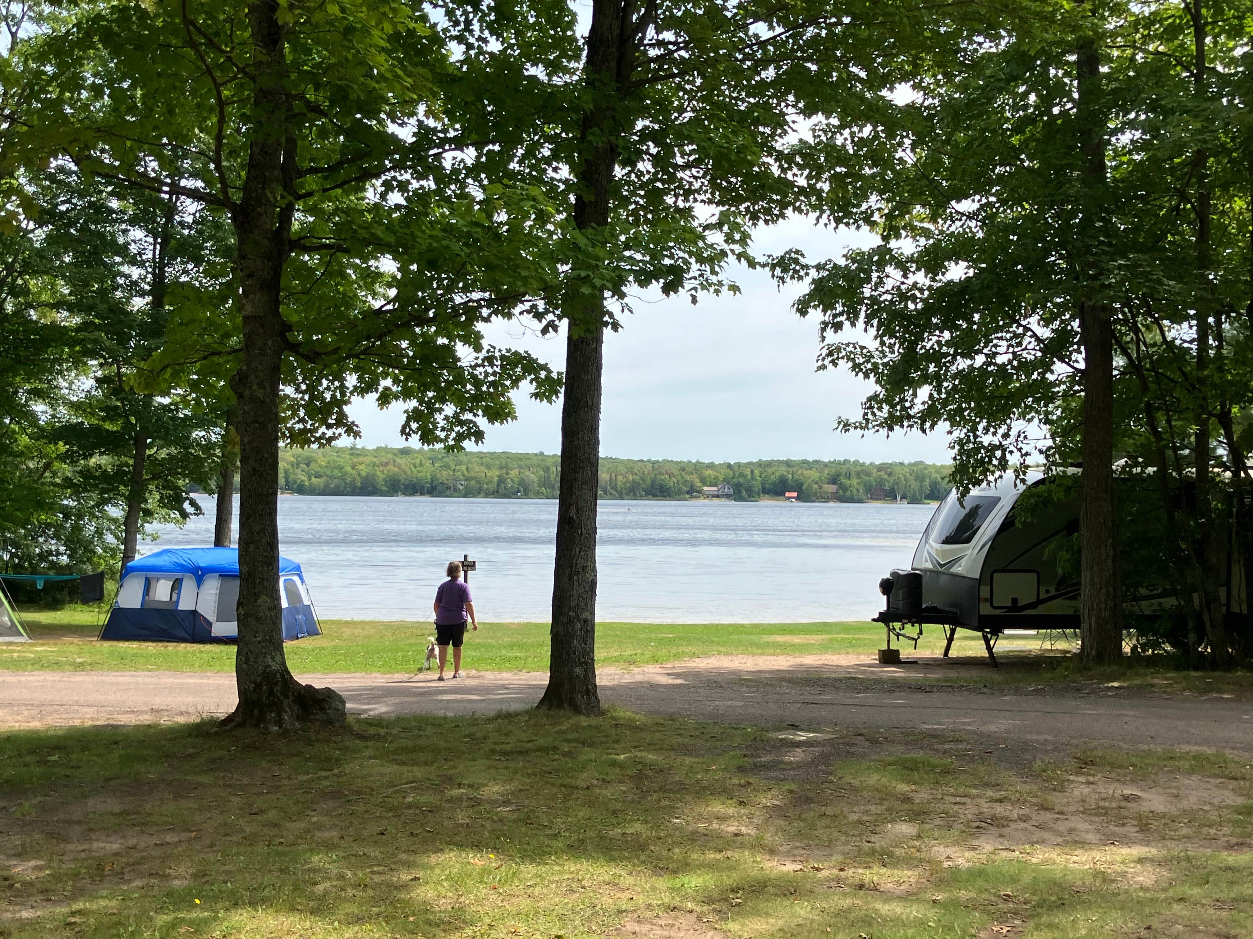 Roger W.'s photo at Twin Lakes State Park Campground near Hubbell, MI