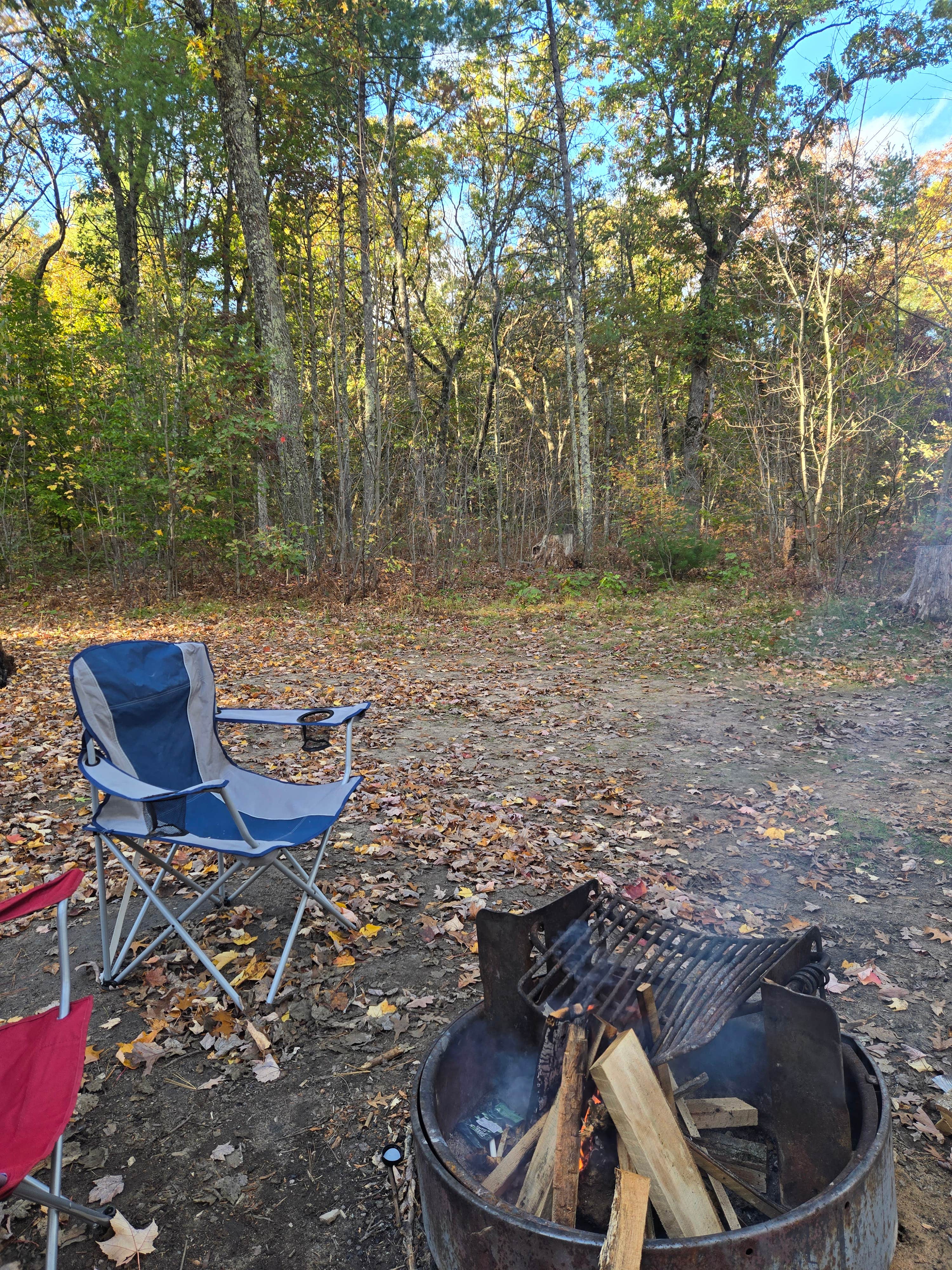 Camper-submitted photo at Twinwood Lake Campground near White Cloud, MI