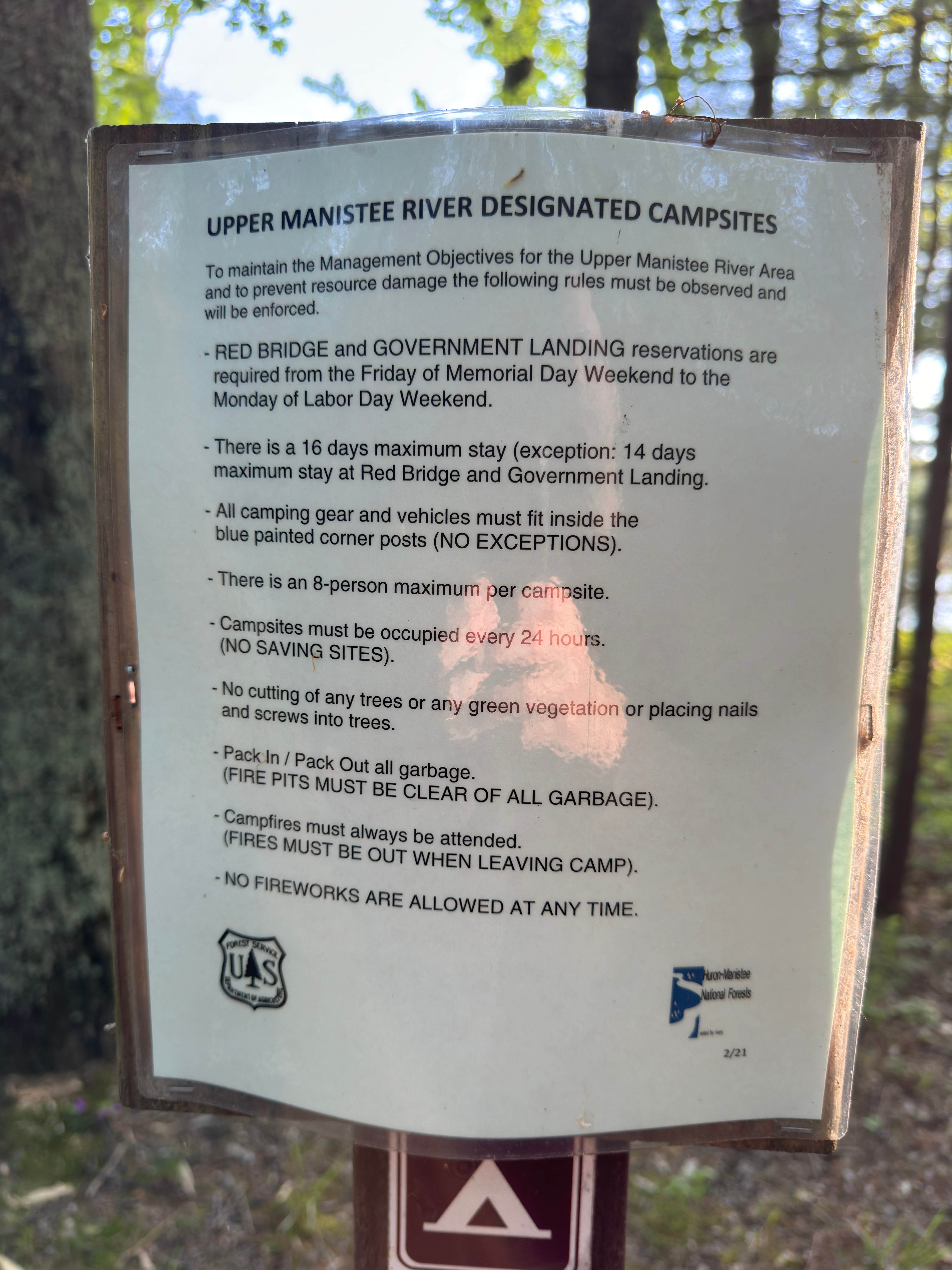 Camper submitted image from Upper Manistee River - 5