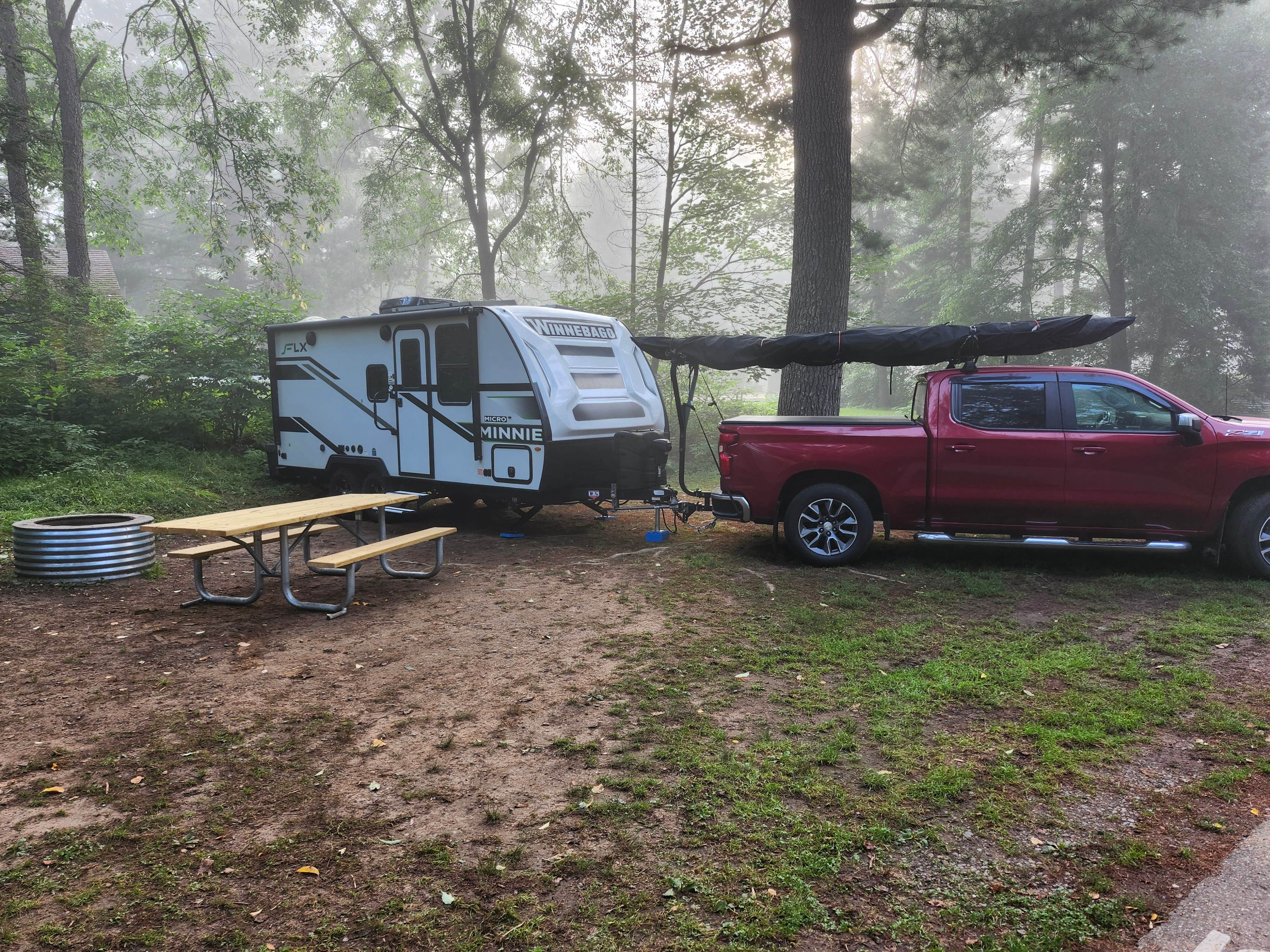 Micheal S.'s photo of rv camping at Van Riper State Park Campground near Big Bay, MI