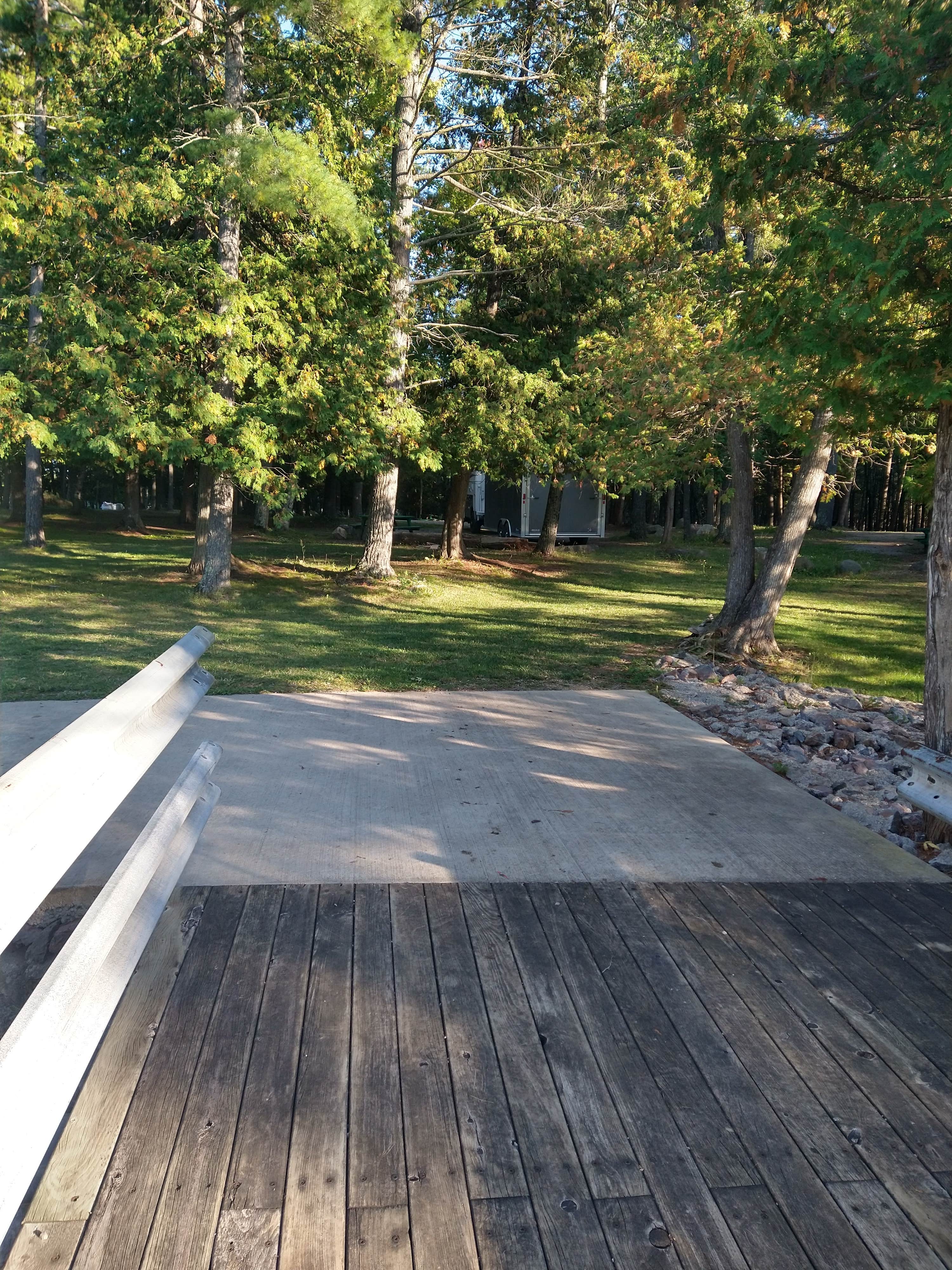 Camper-submitted photo at Veterans Memorial Park Campground near Iron Mountain, MI