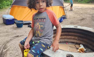 Rebekah J.'s photo at Hildebrandt Campground — Warren Dunes State Park near Buchanan, MI