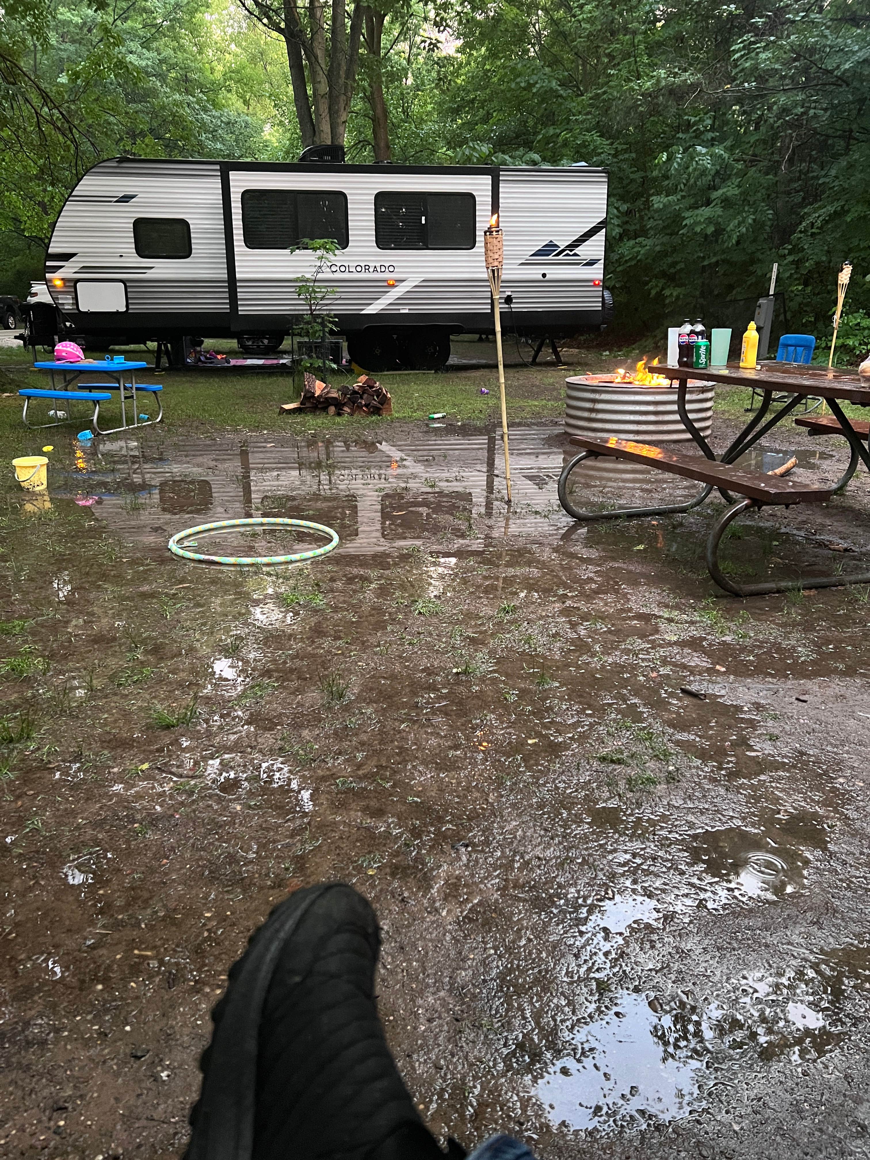 J L.'s photo of rv camping at Mount Randall Campground — Warren Dunes State Park near Bridgman, MI