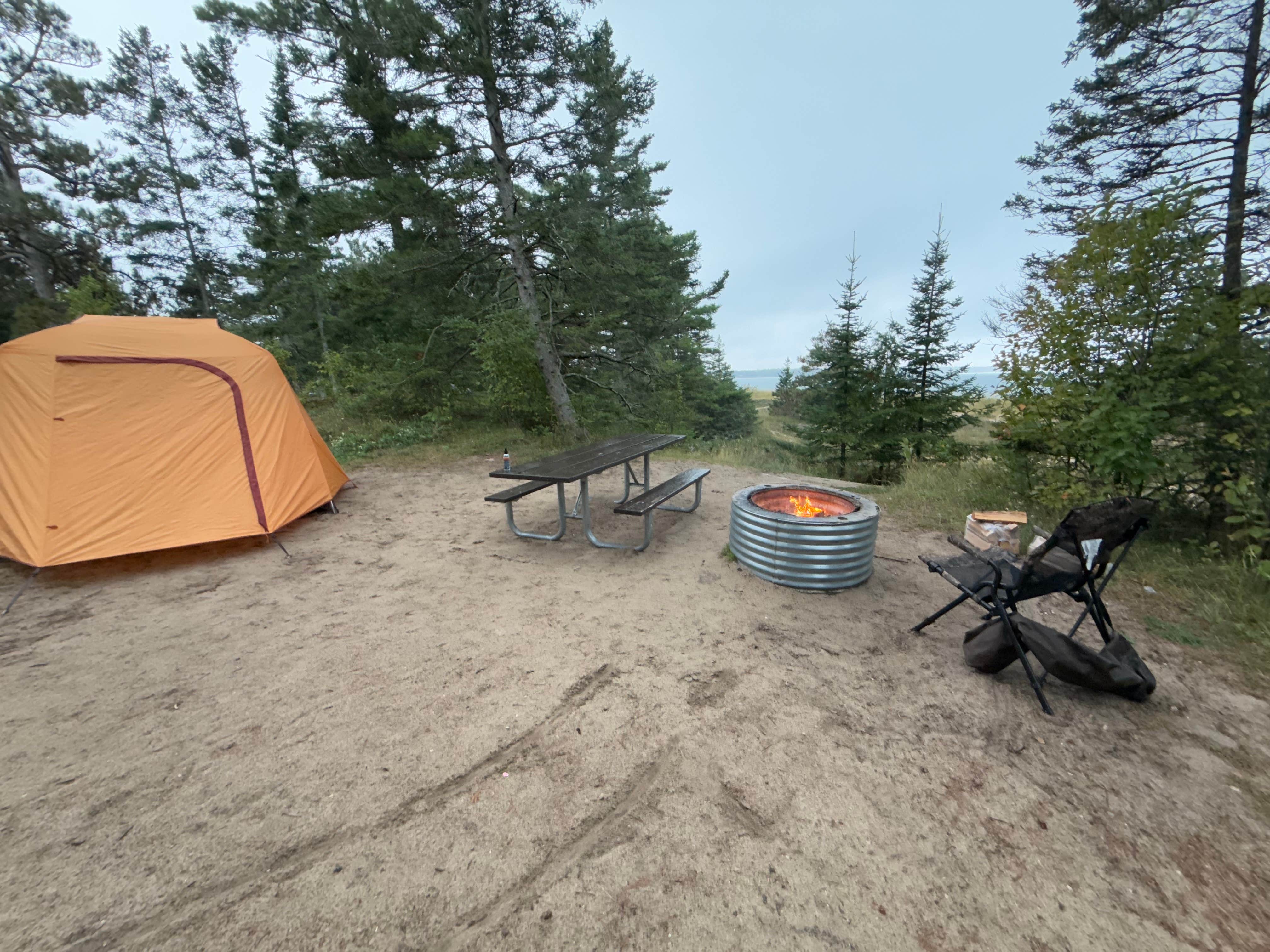 Evgeniy D.'s photo at Wilderness State Park Camping near St. Ignace, MI
