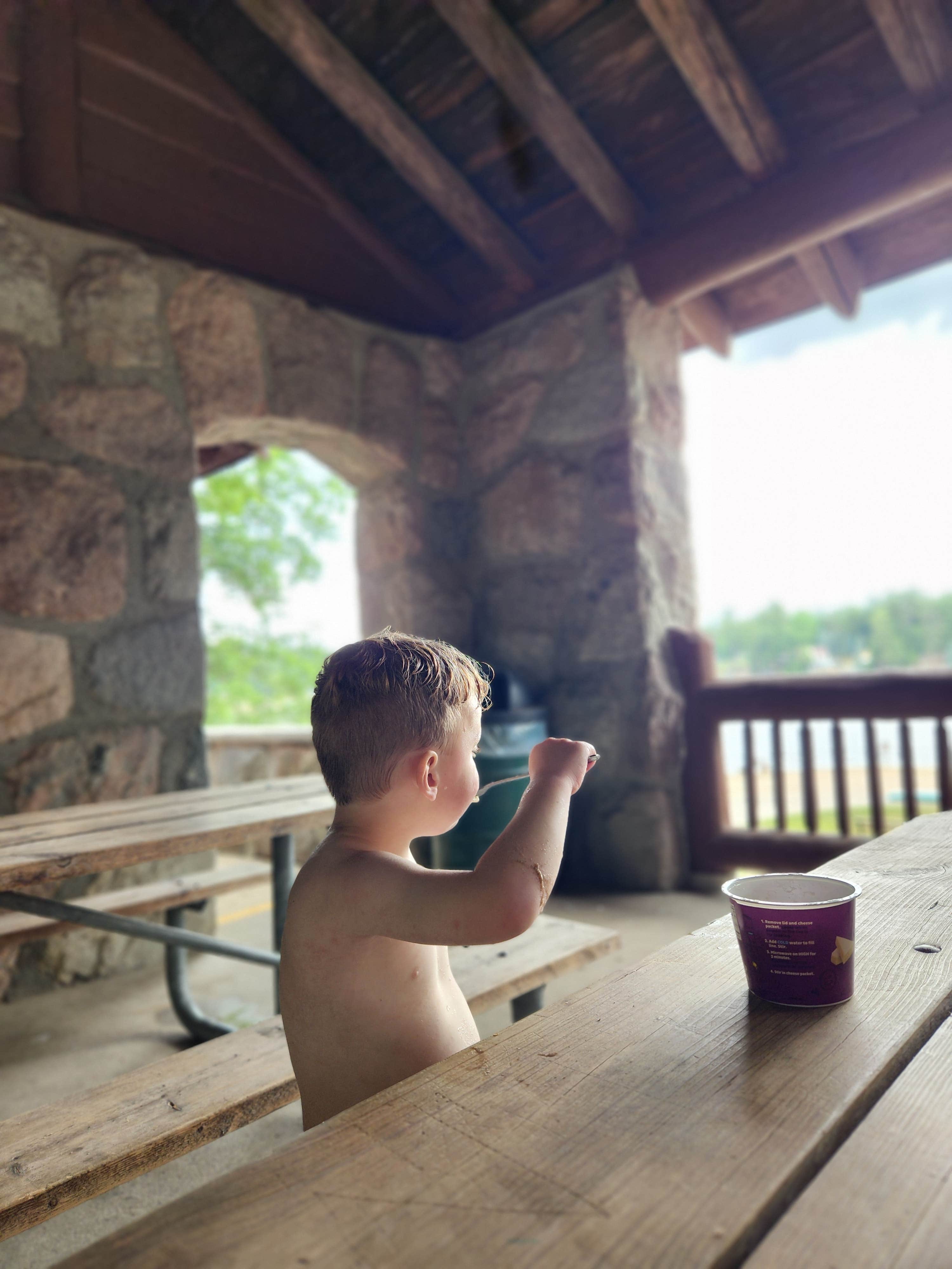 Camper-submitted photo at Wilson State Park Campground near Clare, MI