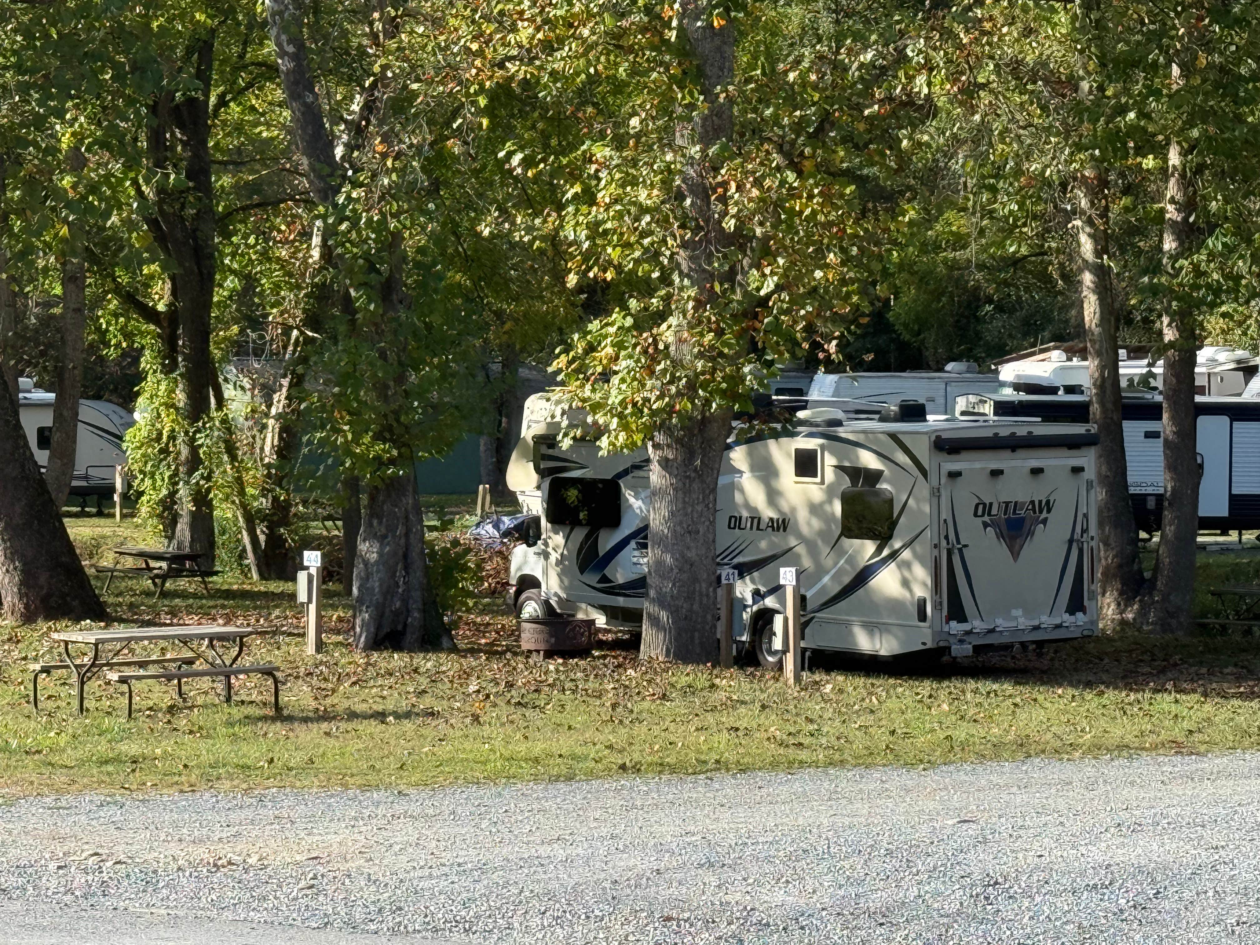 Shawn's photo of rv camping at Middle Creek Campground near Thaxton, VA