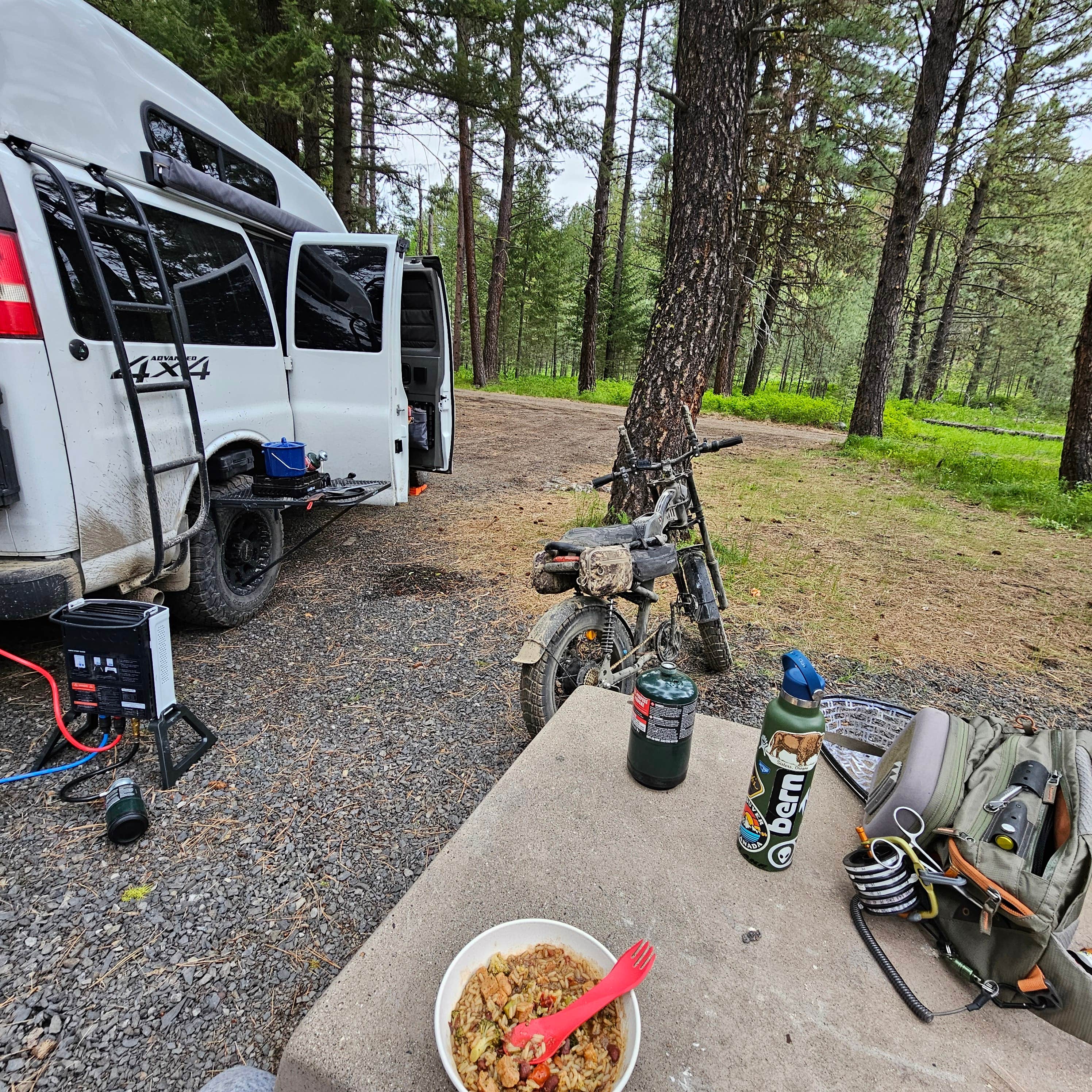Camping near South Fork: Middle Fork Campground, Unity, Oregon