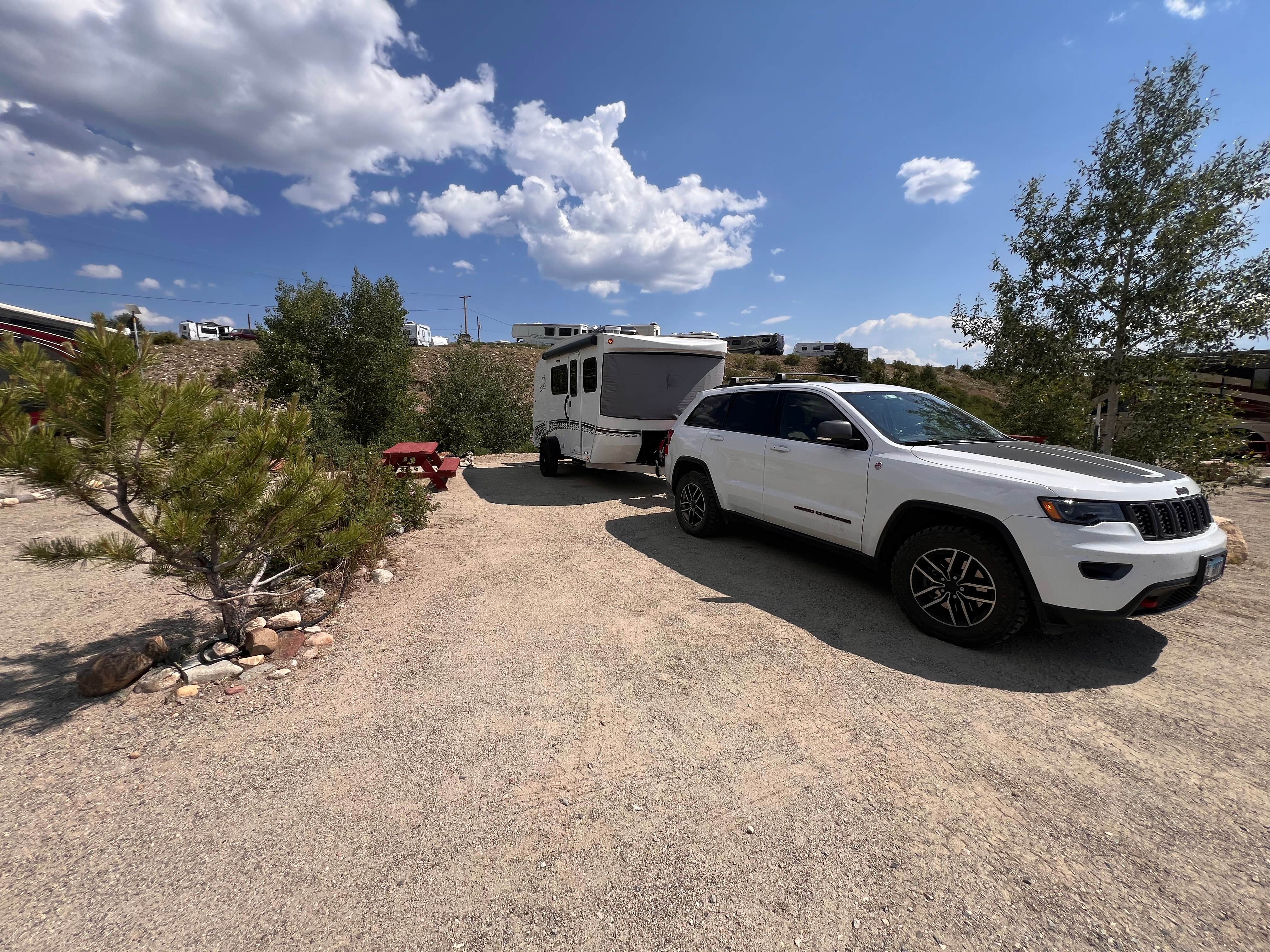 Landon C.'s photo of rv camping at Middlefork RV Resort near Heeney, CO