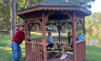 Donna B.'s photo of camping with pets at Midway Campground Resort near Lewisville, NC