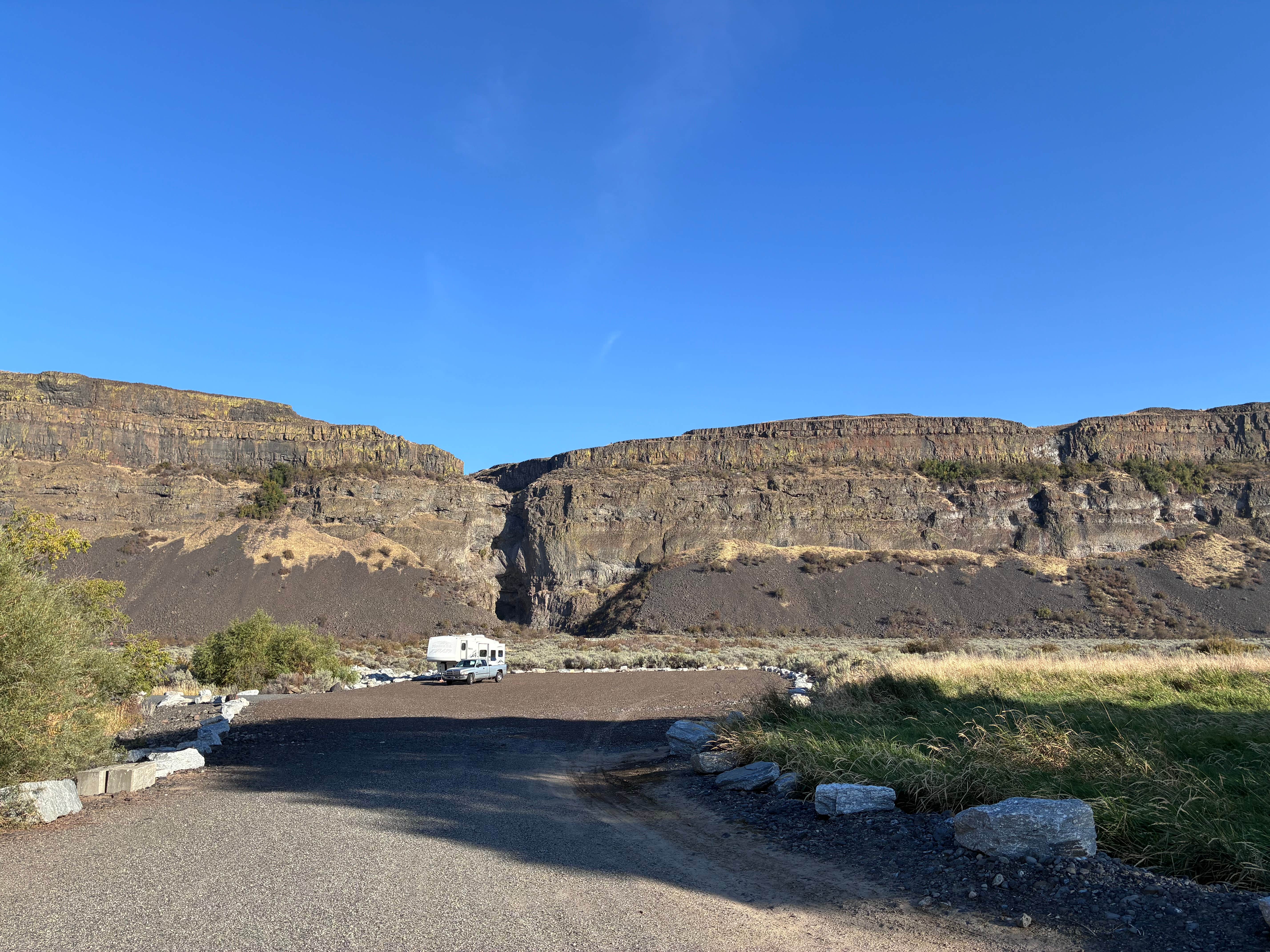 Camping near Sun Lakes Park Resort Campground: Million Dollar Boat Launch Dry Camp, Hartline, Washington