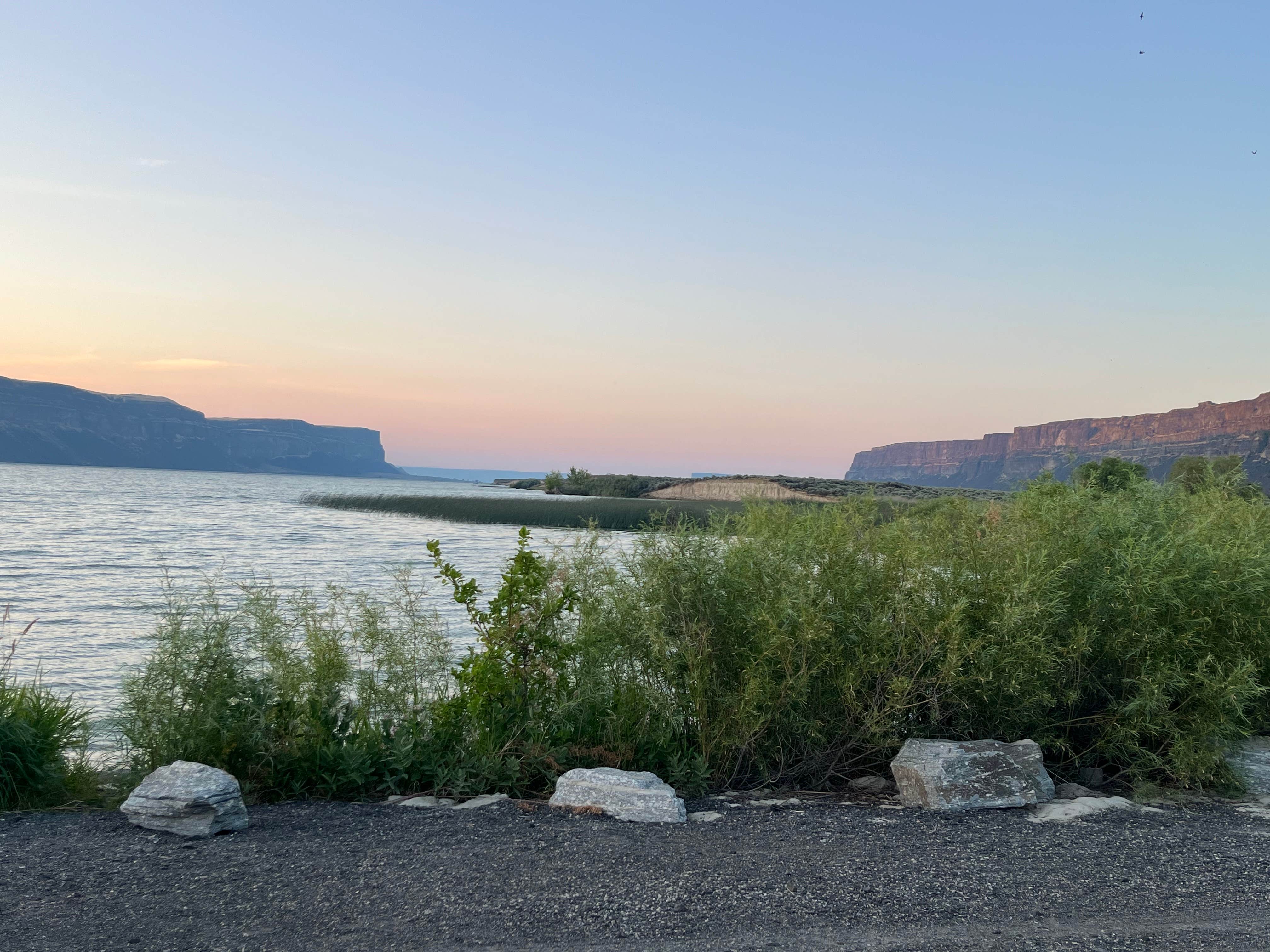 Camper-submitted photo at Million Dollar Boat Launch Dry Camp near Hartline, WA