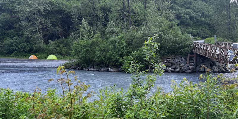 Camper submitted image from Mineral Creek, Valdez, AK