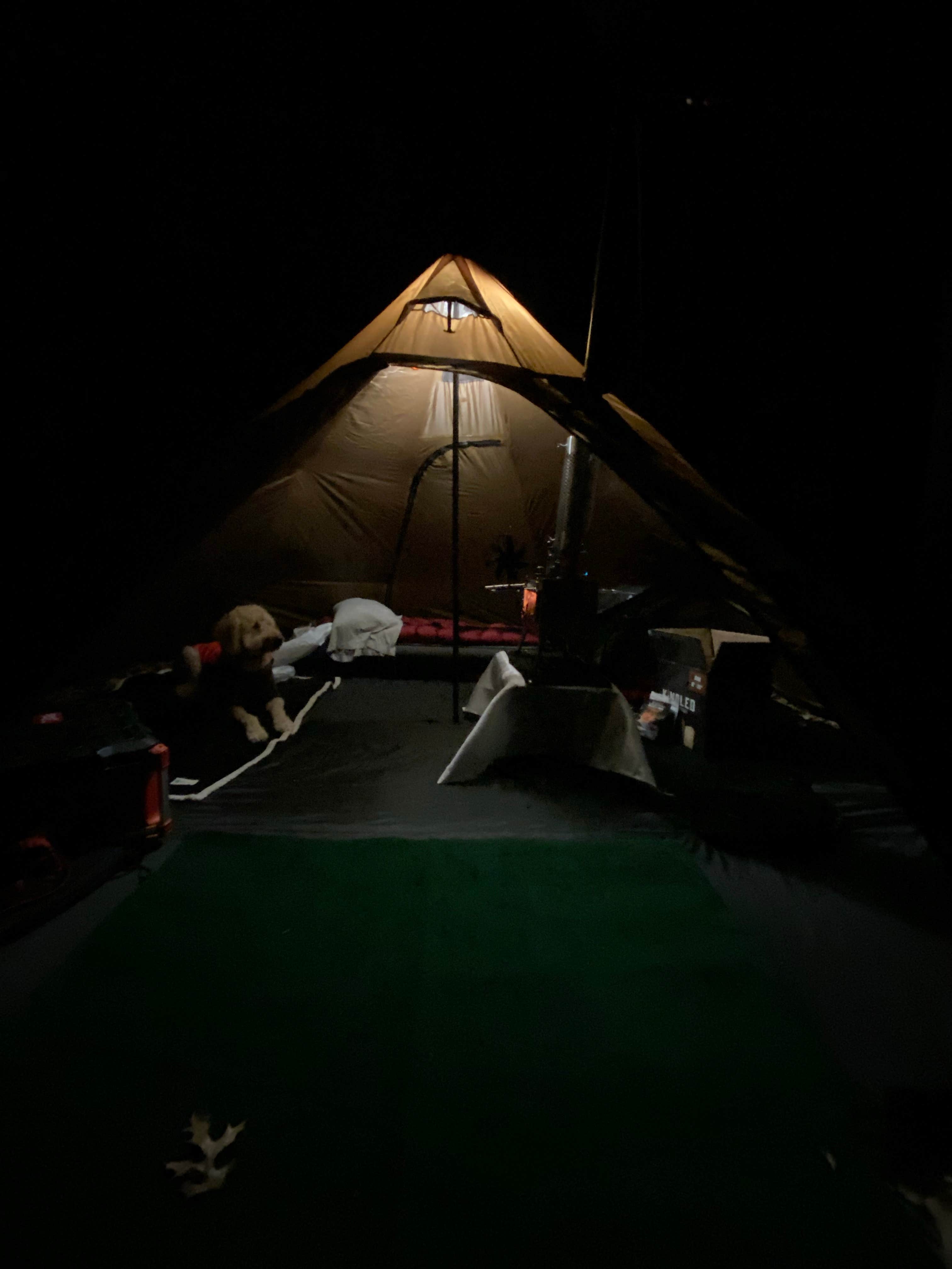 Erik R.'s photo of tent camping at Afton State Park Campground near Burnsville, MN