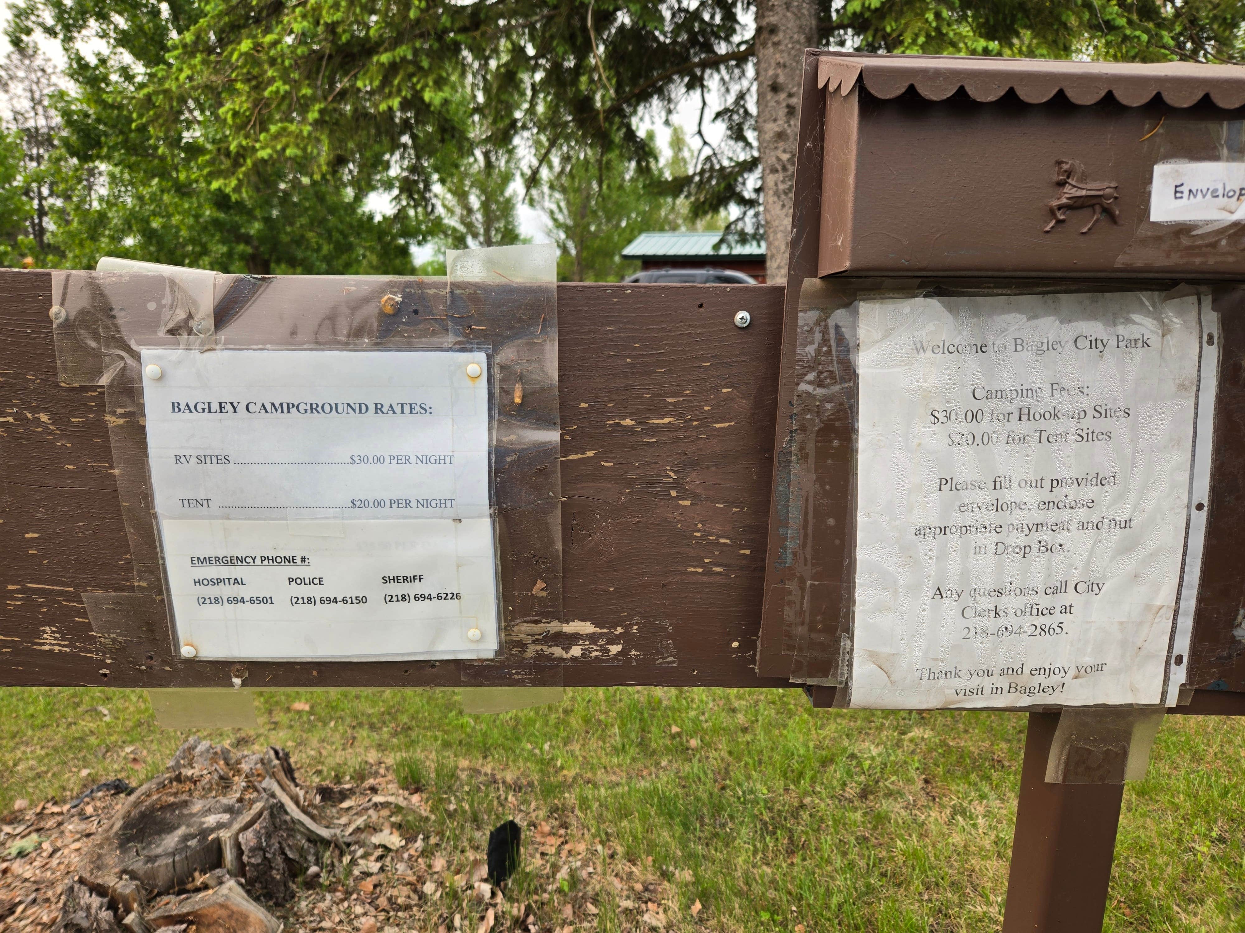 Camper submitted image from Bagley City Park - 1