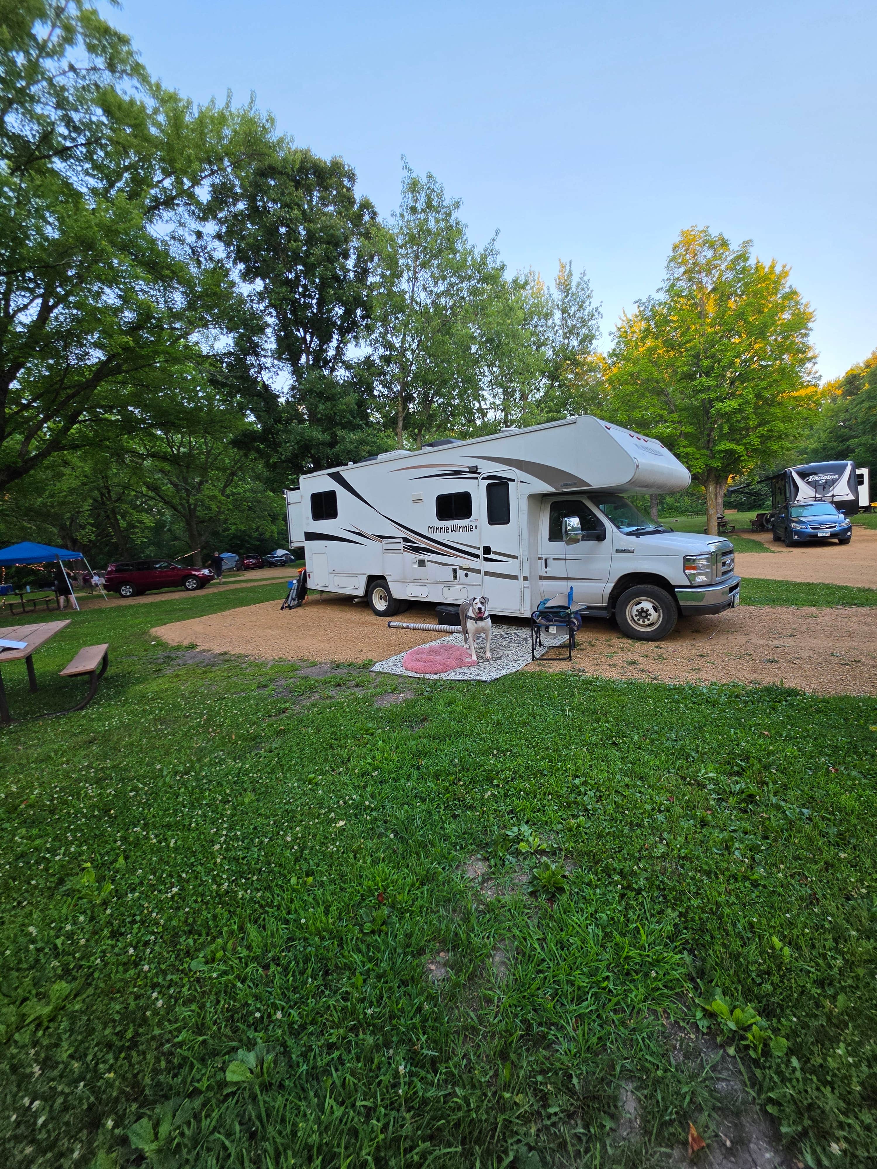Pat Z.'s photo of rv camping at Baker Campground - Baker Park Reserve near Darwin, MN