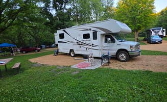 Pat Z.'s photo of camping with pets at Baker Campground - Baker Park Reserve near Becker, MN