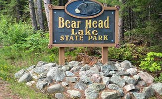Lisa H.'s photo of camping with pets at Bear Head Lake State Park Campground near Babbitt, MN