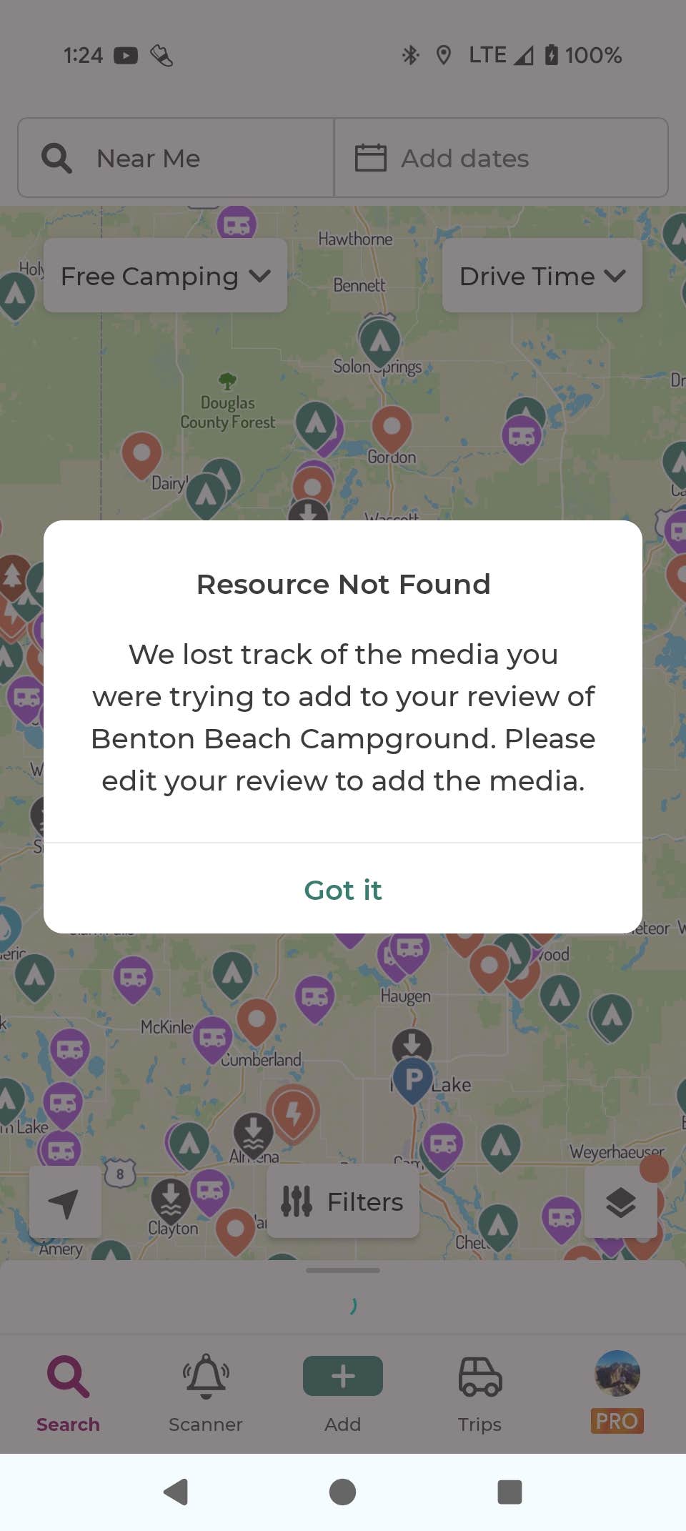 Camper-submitted photo at Benton Beach Campground near Saint Cloud, MN