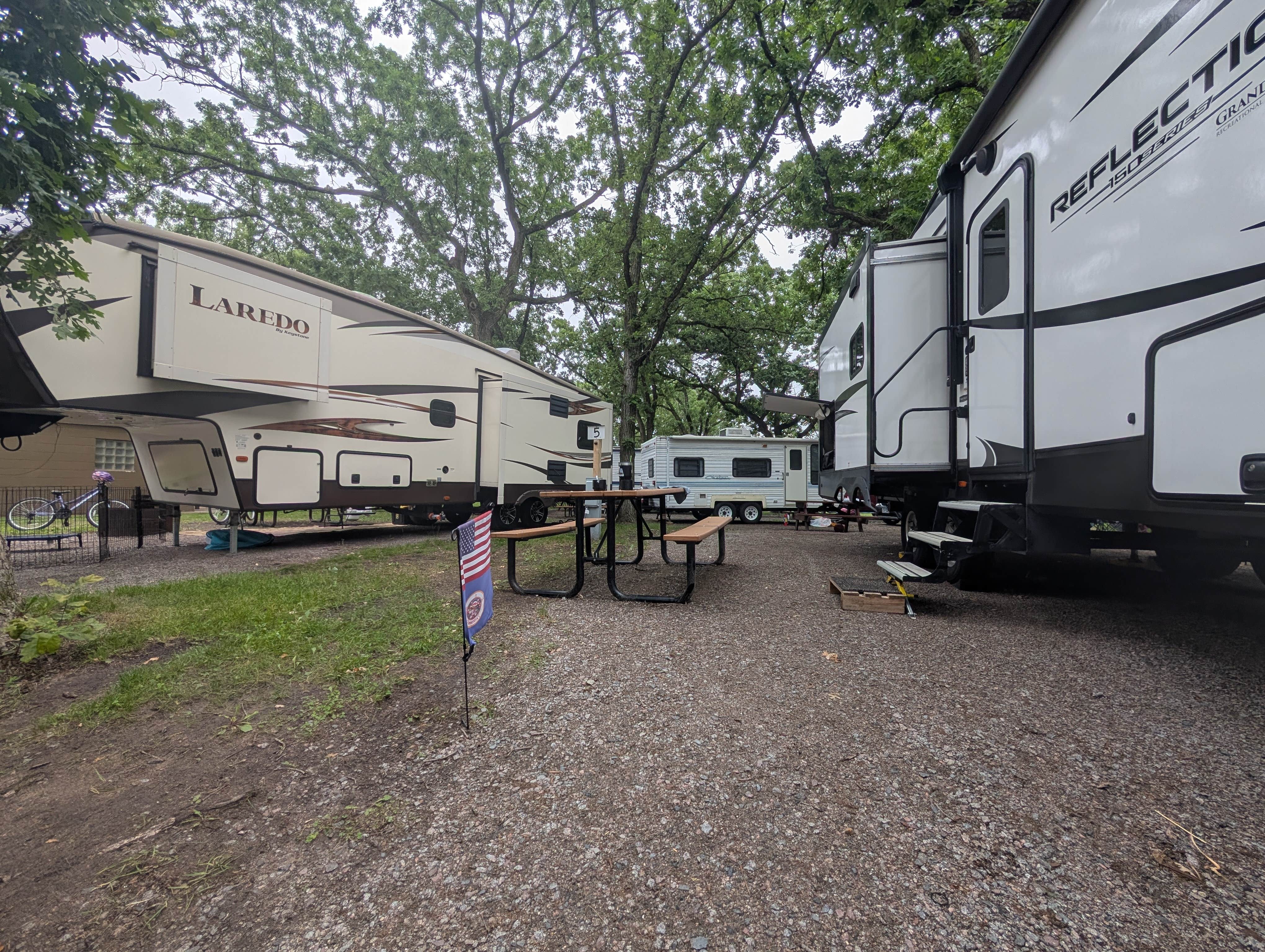 Tori K.'s photo of rv camping at Benton Beach Campground near Albany, MN