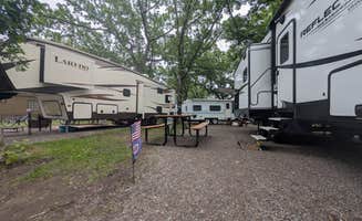 Tori K.'s photo of rv camping at Benton Beach Campground near Holdingford, MN
