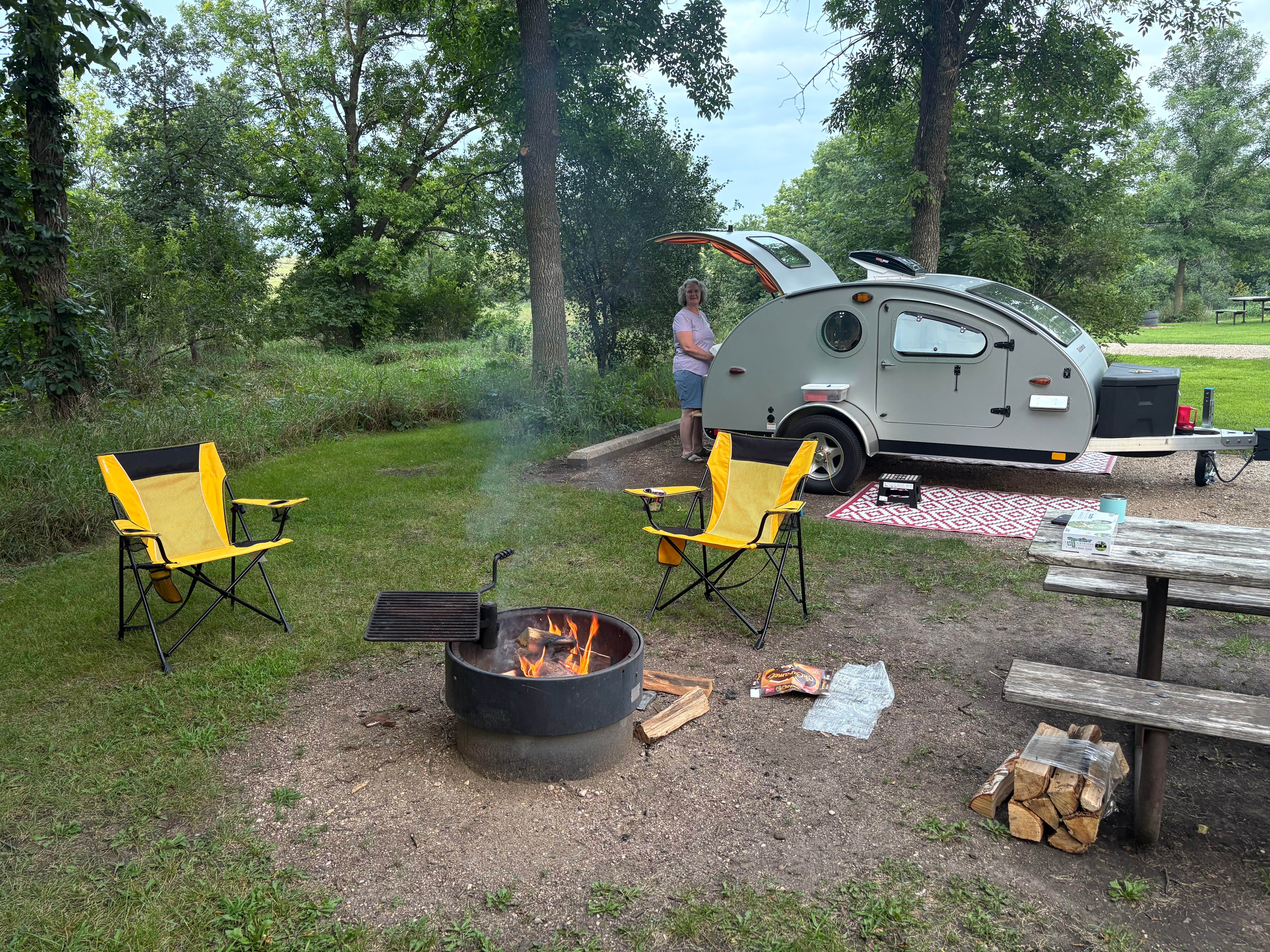 Karla J. B.'s photo at Blue Mounds State Park Campground near Jasper, MN