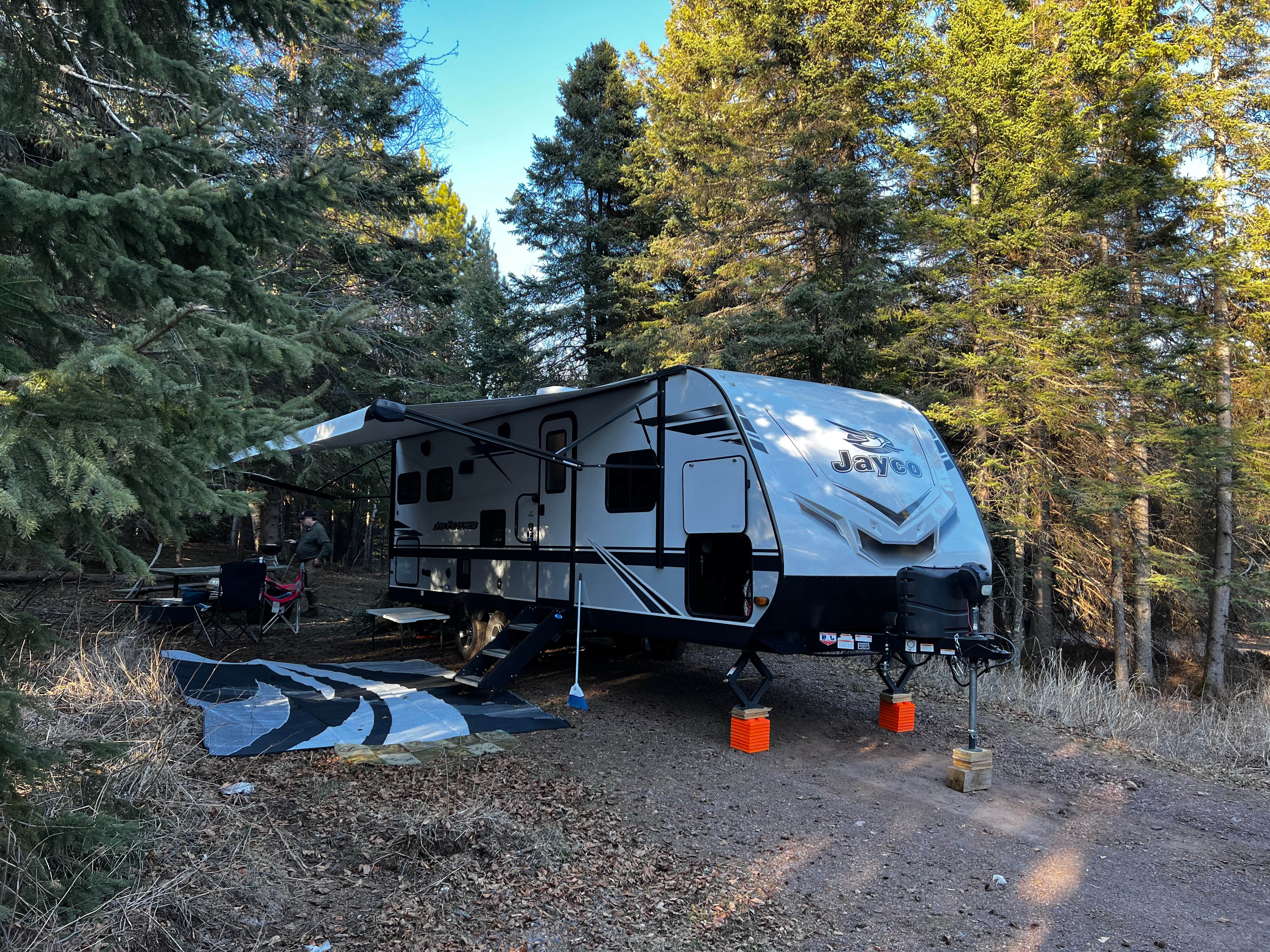 Deb M.'s photo of rv camping at Cascade River State Park Campground near Silver Bay, MN