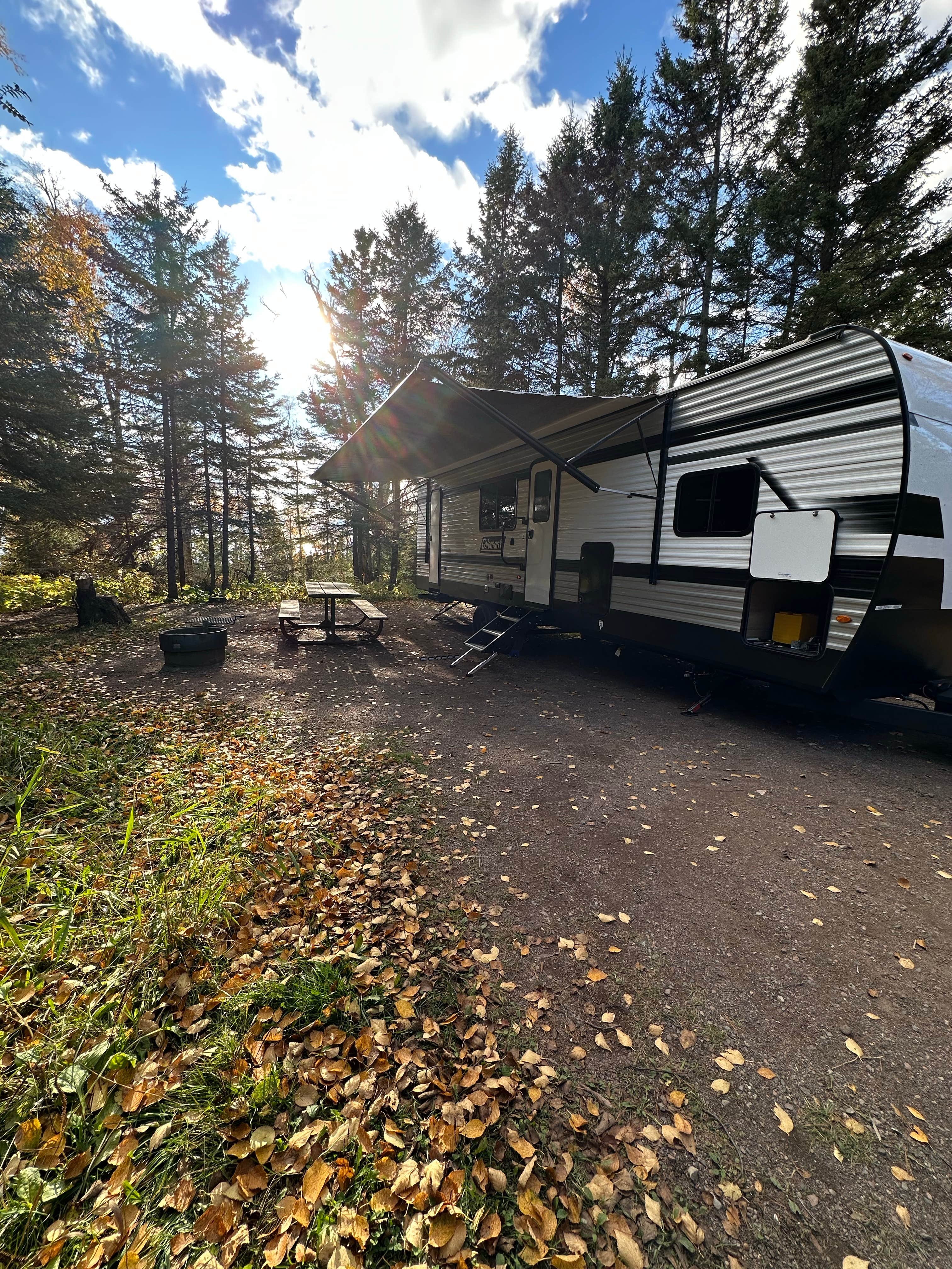 Lance L.'s photo of rv camping at Cascade River State Park Campground near Grand Portage, MN