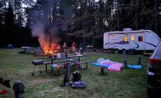 Brandon C.'s photo of camping with pets at Indian Lake Campground — Cloquet Valley State Forest near Eveleth, MN