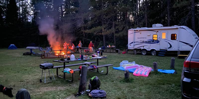 Camper submitted image from Indian Lake Campground — Cloquet Valley State Forest